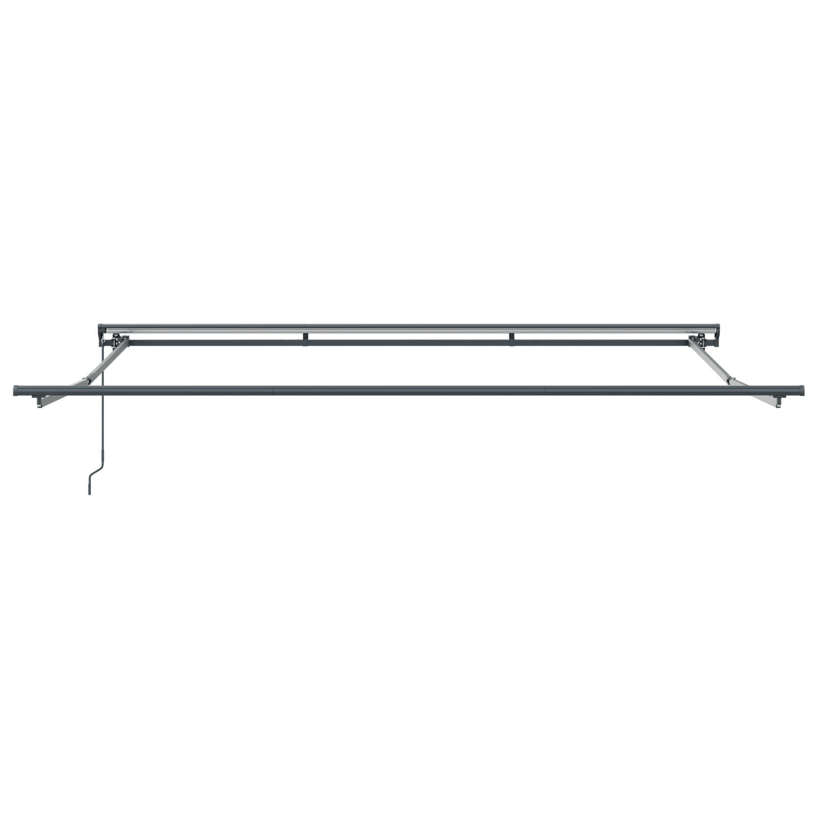 vidaXL Cortina Retractabilă Portocalie și albă 350 x 250 cm vidaXL Cortina Retractabilă Portocalie și albă 350 x 250 cm
