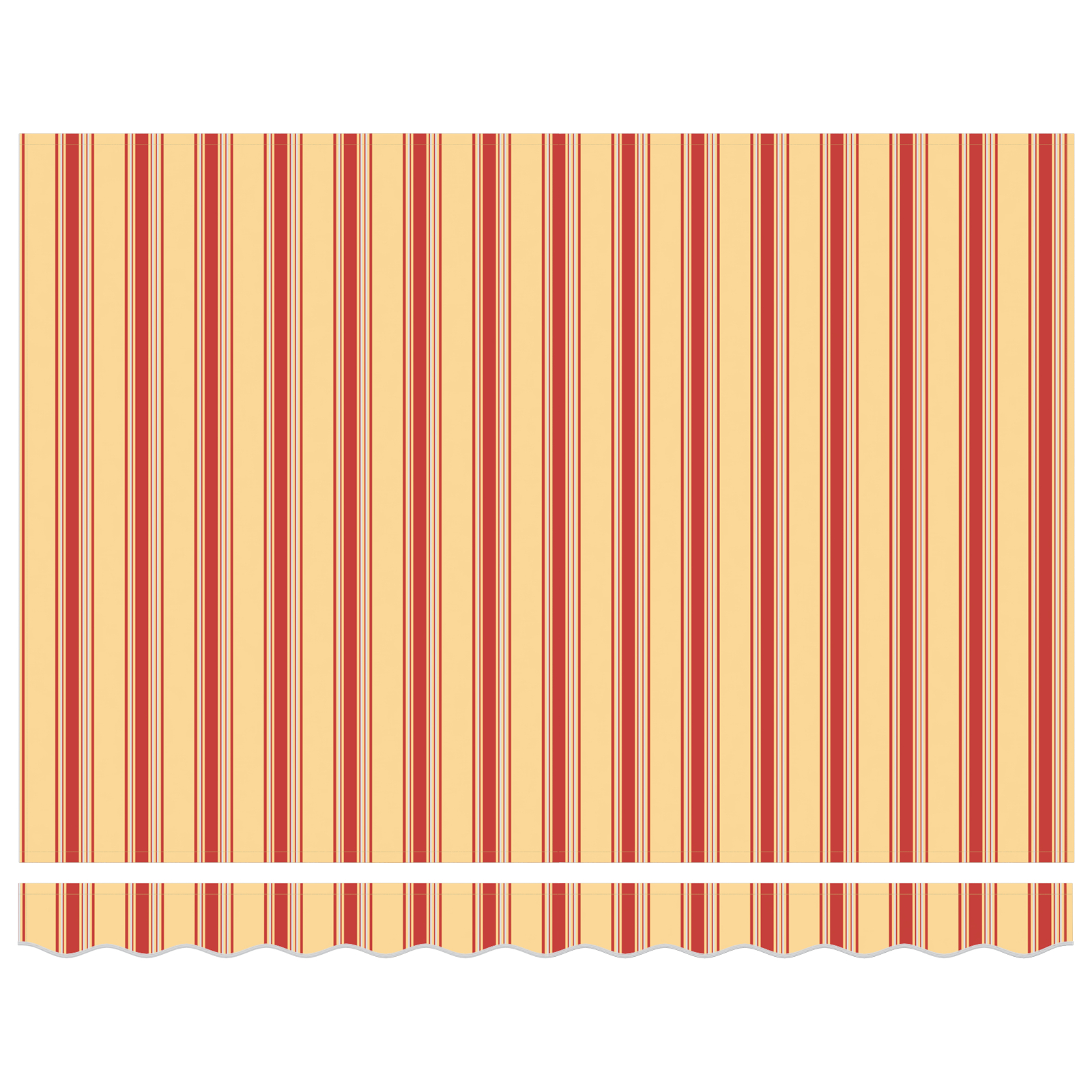 vidaXL Copertină galben și portocaliu 3,5 x 2,5 m Poliester și metal