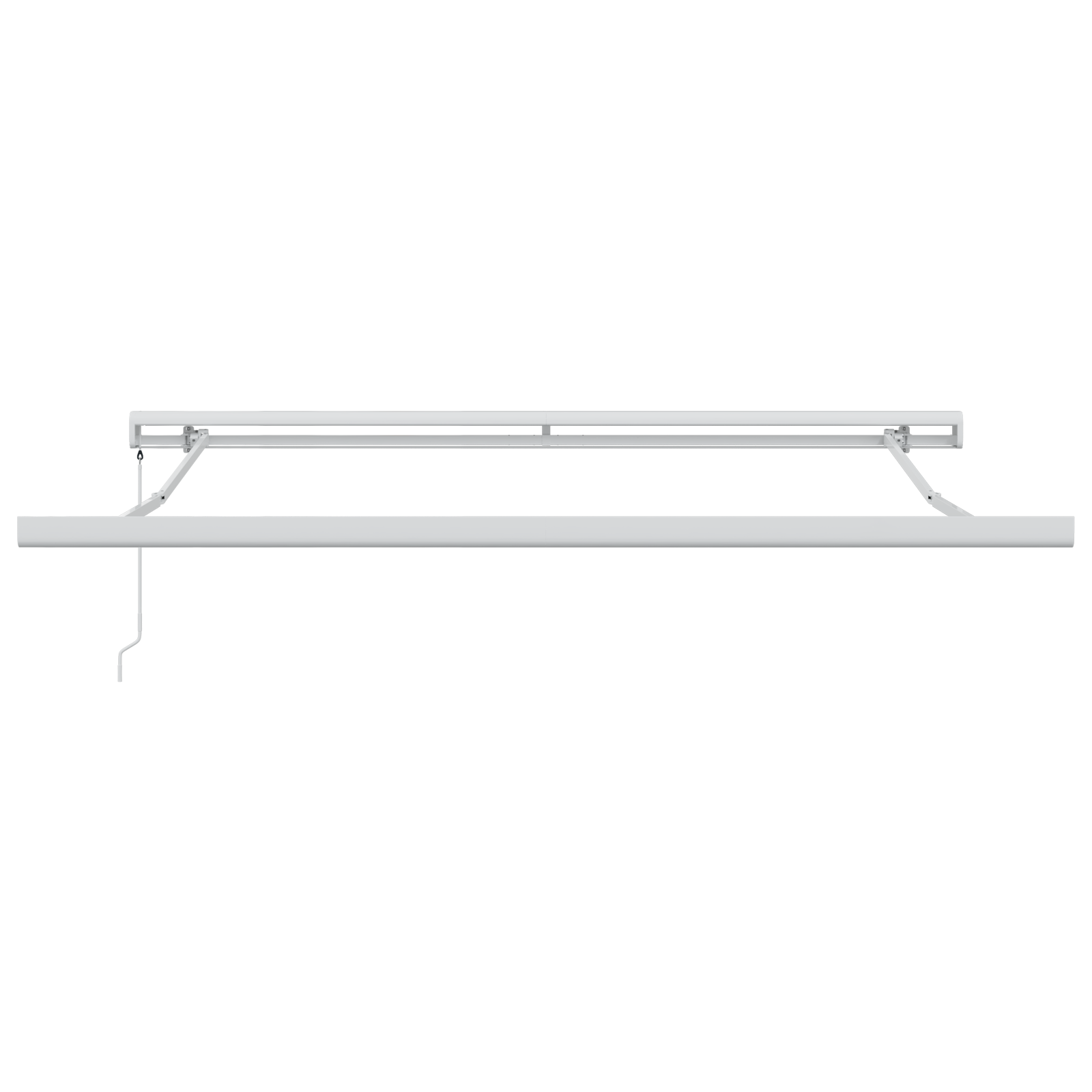 vidaXL Cortina Retractabilă Roșu și Alb 350 x 250 cm Stofă și Metal vidaXL Cortina Retractabilă Roșu și Alb 350 x 250 cm Stofă și Metal