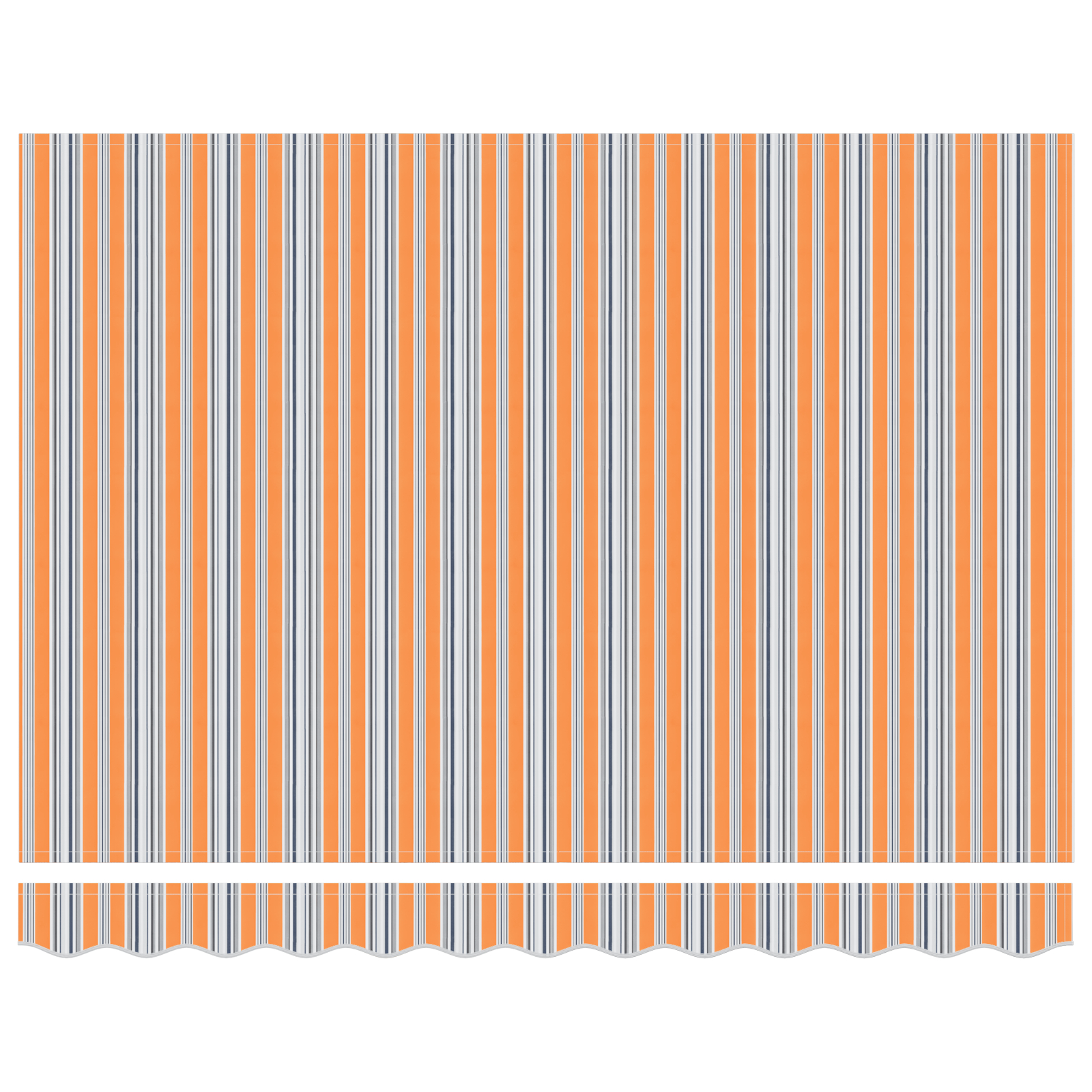 vidaXL Markiza retractabilă automată cu dungi colorate, 350x250 cm