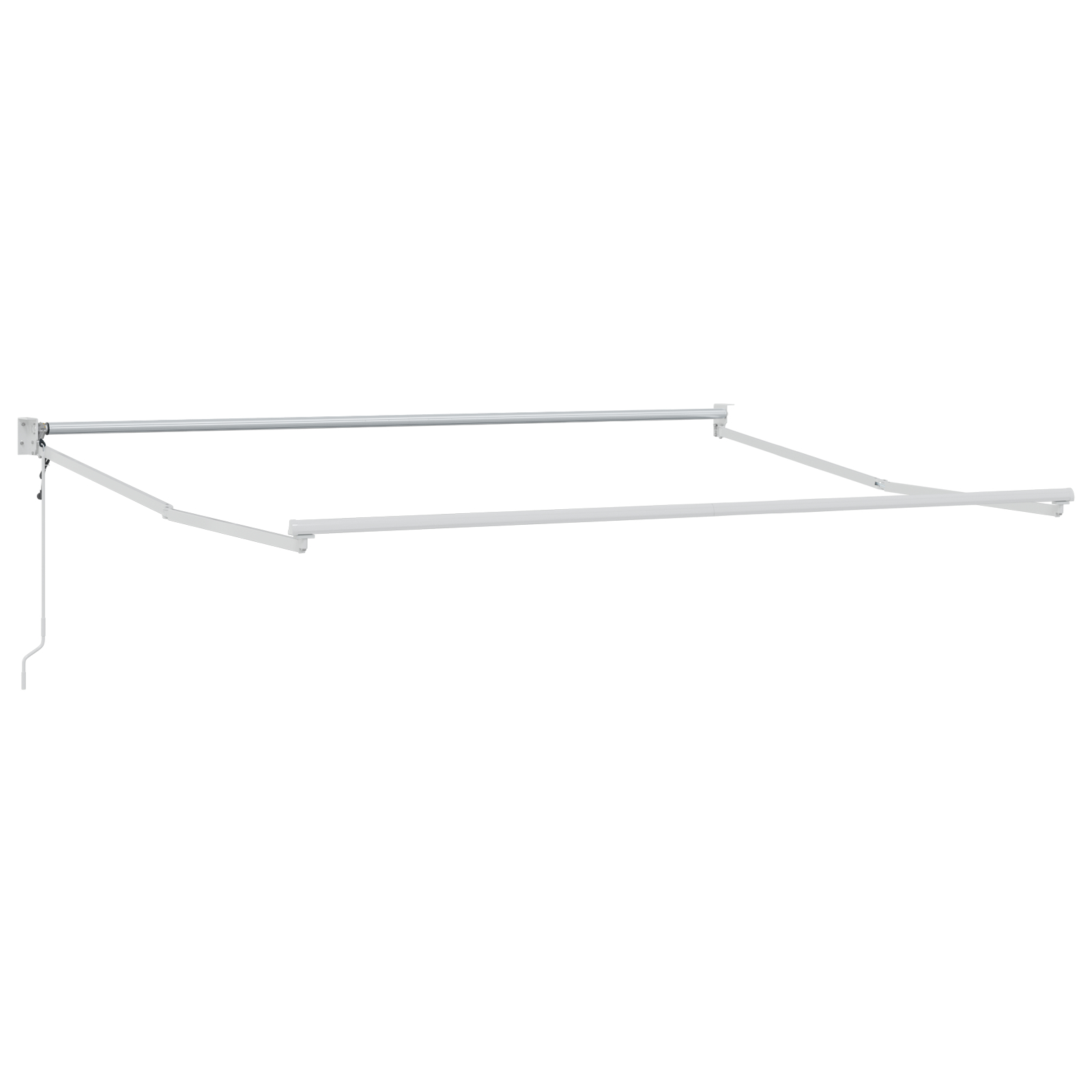 Marchiză retractabilă automată vidaXL Alb 350x250 cm Marchiză retractabilă automată vidaXL Alb 350x250 cm