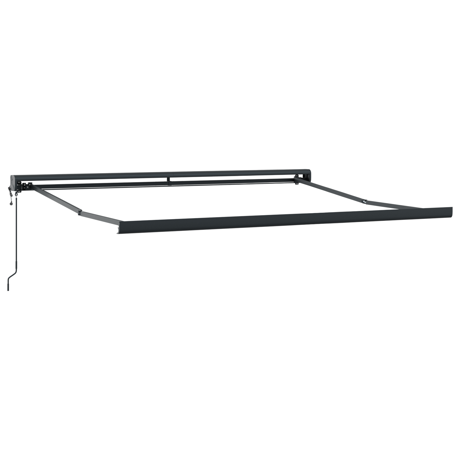 vidaXL Paravan Retractabil Automatic Verde și Galben 350 x 250 cm vidaXL Paravan Retractabil Automatic Verde și Galben 350 x 250 cm
