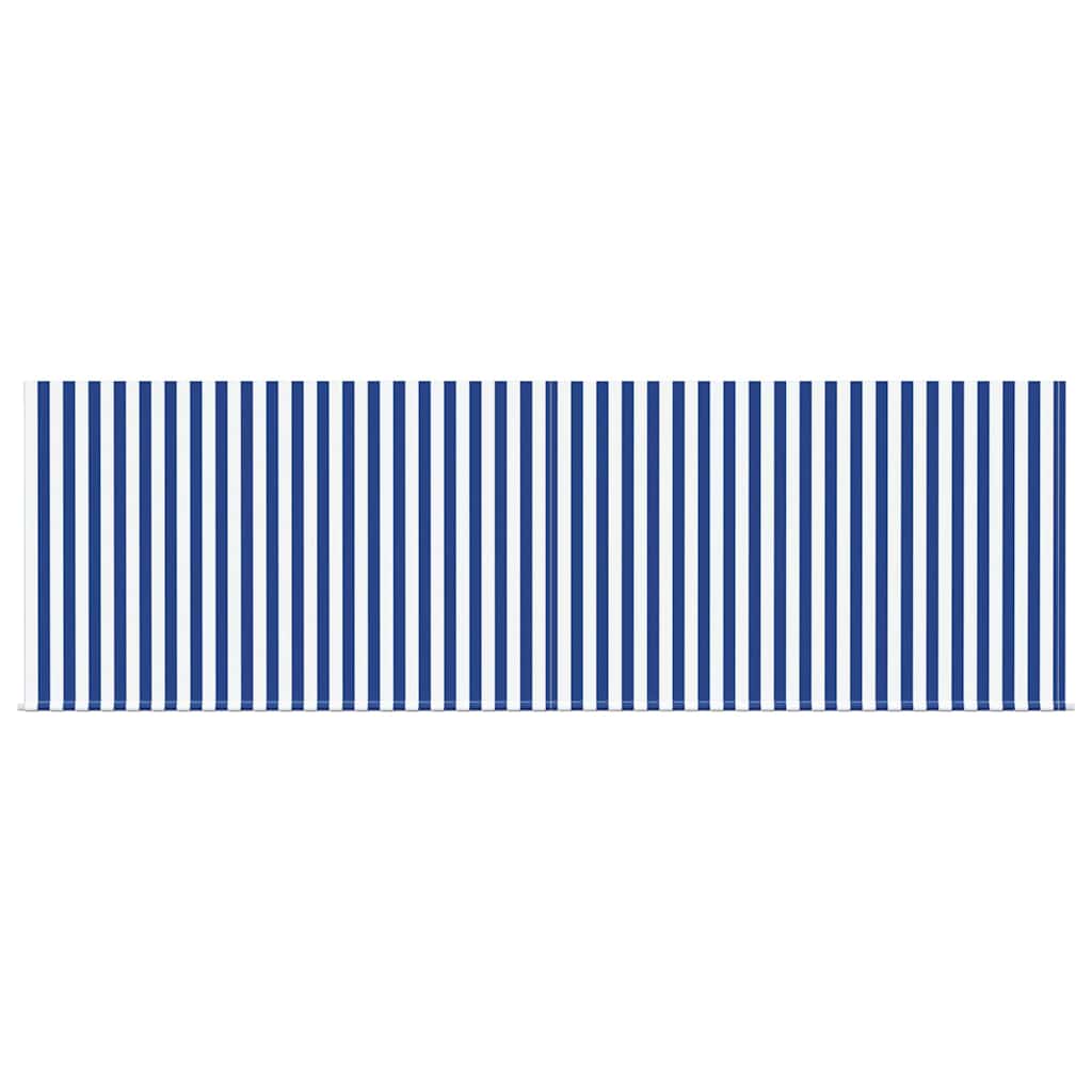 vidaXL Cortina Retractabilă Manual Albastru și antracit 400 × 300 cm vidaXL Cortina Retractabilă Manual Albastru și antracit 400 × 300 cm