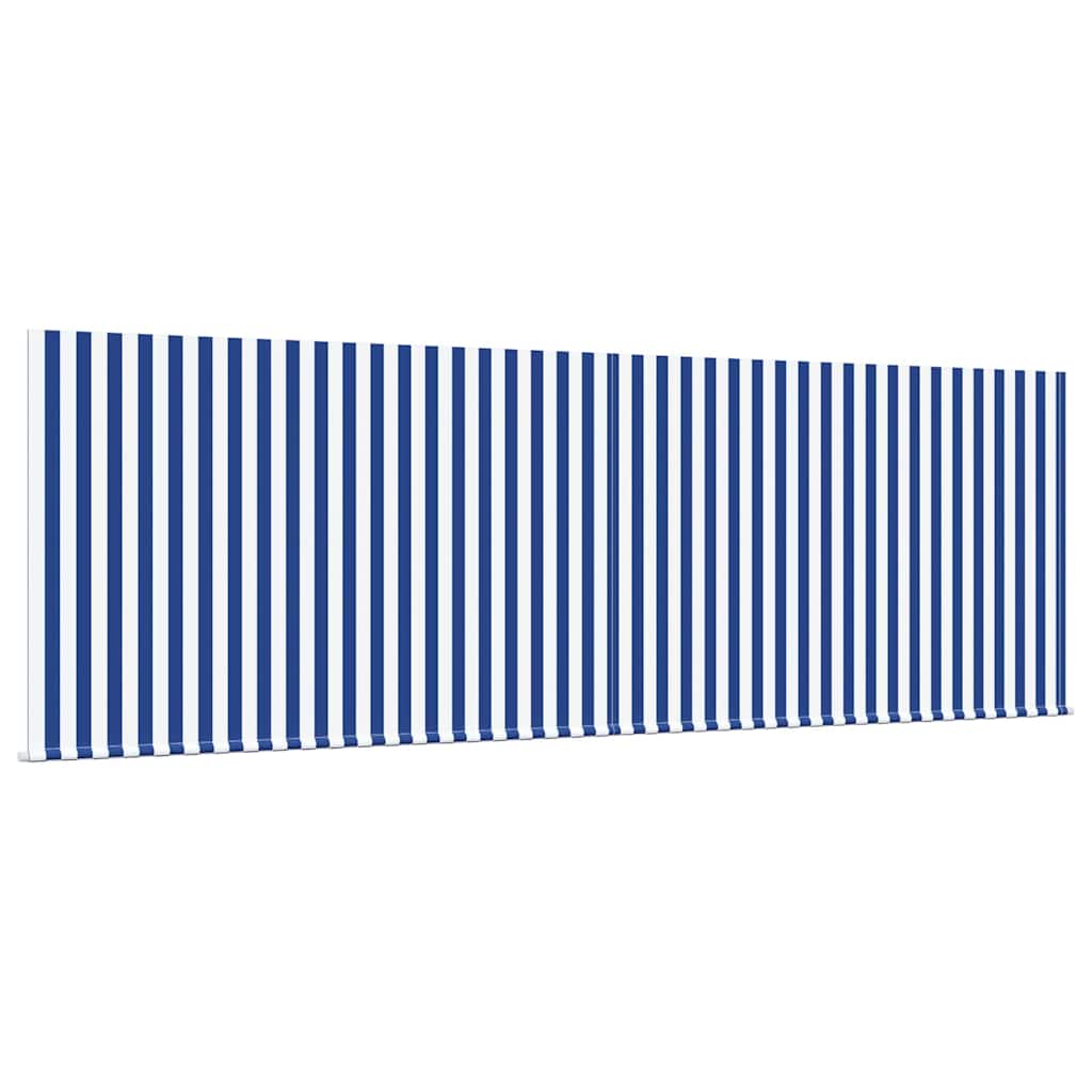 vidaXL Cortina Retractabilă Manual Albastru și antracit 400 × 300 cm vidaXL Cortina Retractabilă Manual Albastru și antracit 400 × 300 cm