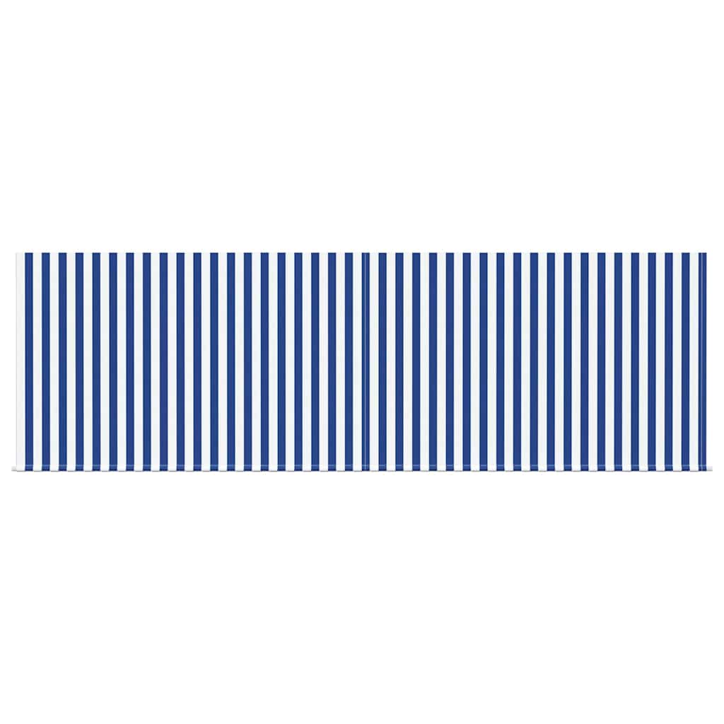 vidaXL Cortina Retractabilă Manual Albastru și antracit 400 × 300 cm vidaXL Cortina Retractabilă Manual Albastru și antracit 400 × 300 cm