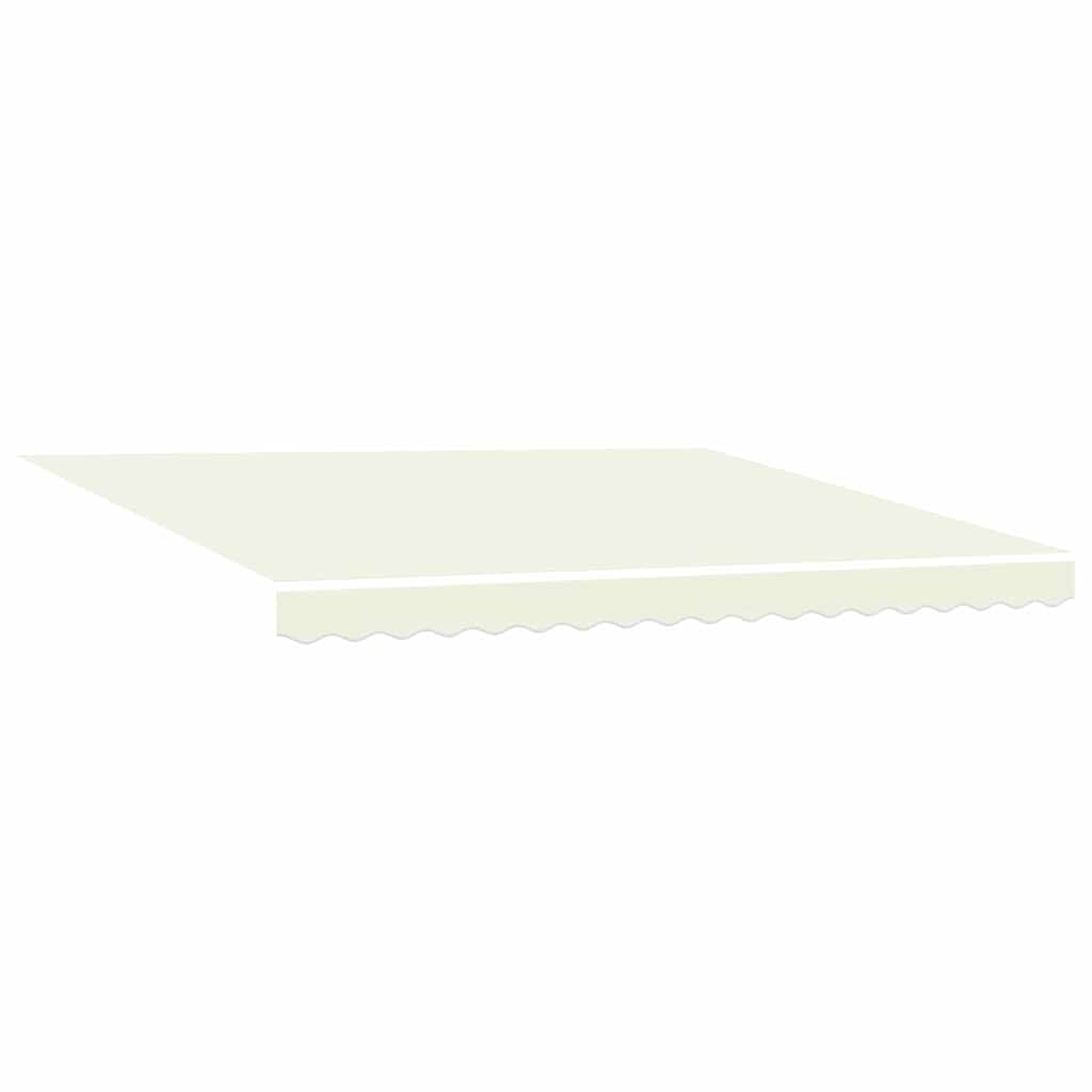 vidaXL Cortina Retractabilă Manual Crem 400 × 300 cm Poliester vidaXL Cortina Retractabilă Manual Crem 400 × 300 cm Poliester