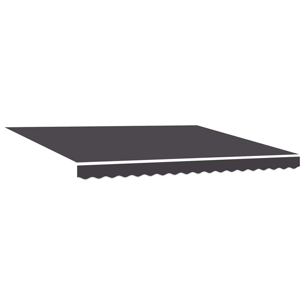vidaXL Cortina Retractabilă Manual Antracit 400 × 300 cm țesătură vidaXL Cortina Retractabilă Manual Antracit 400 × 300 cm țesătură
