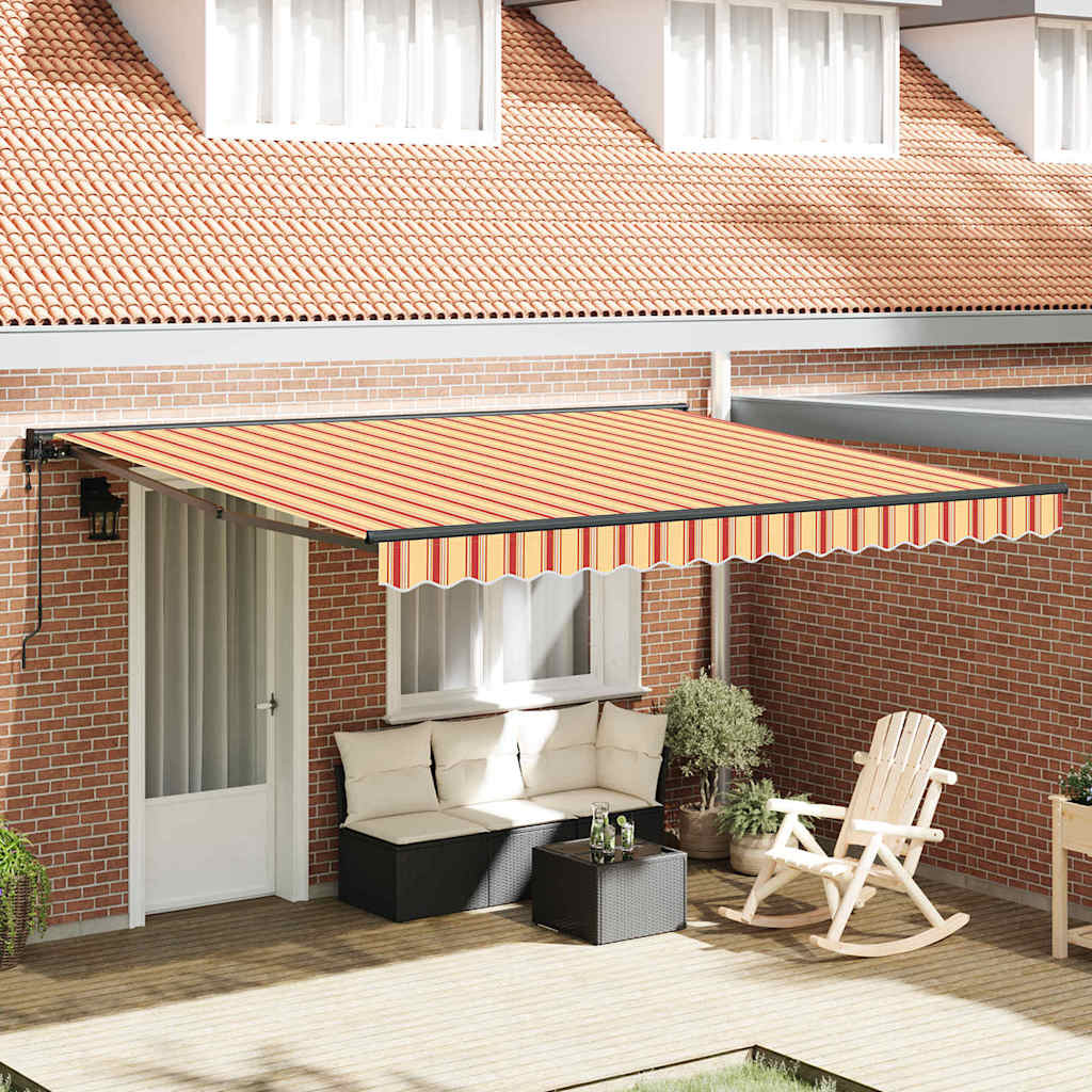 vidaXL Cortina Retractabilă Multicolour 400 × 300 cm