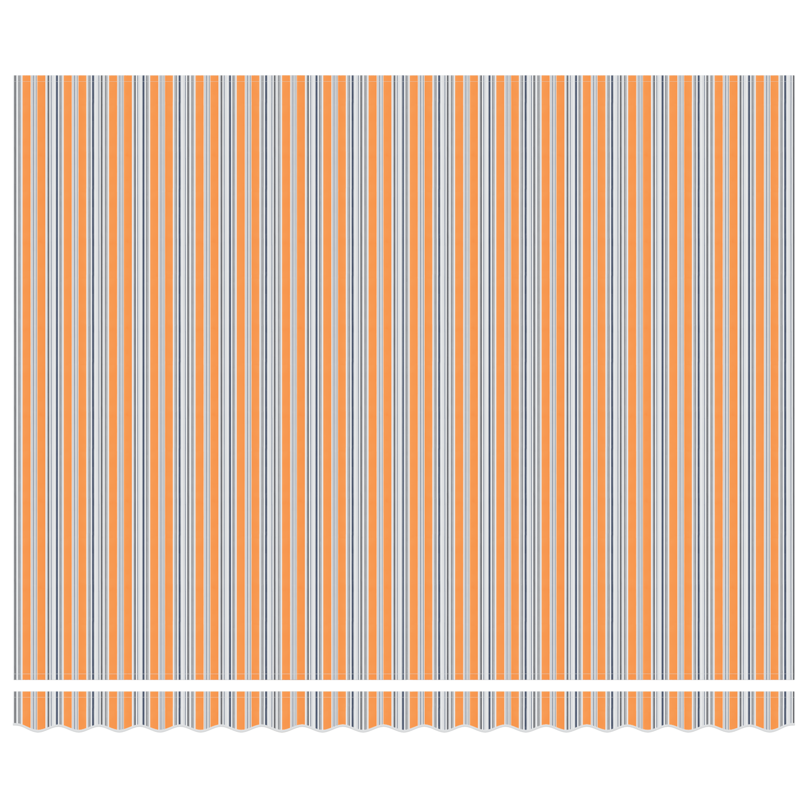 vidaXL Prelata Retractabilă Automată cu Dungi Multicolore 400x300 cm