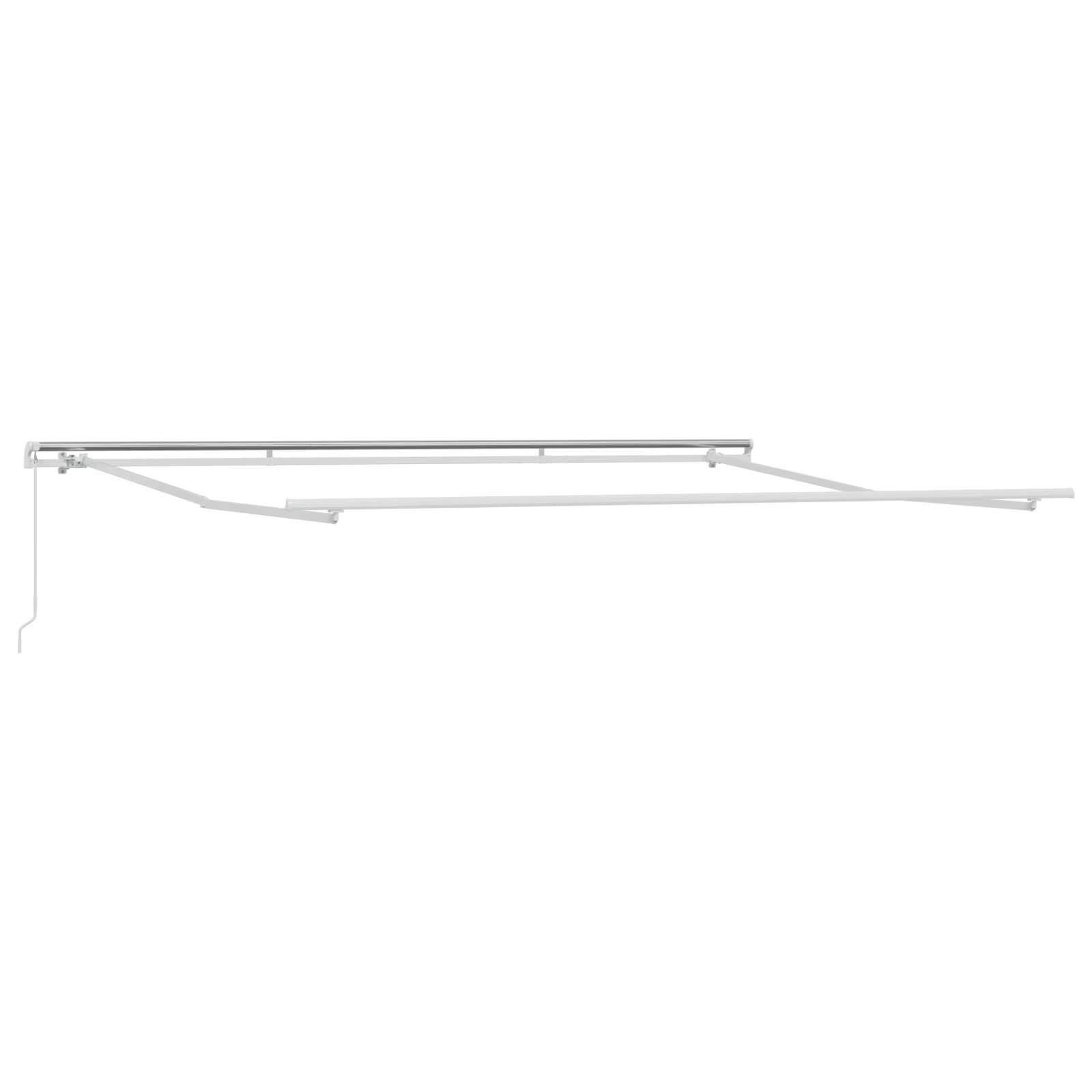 Marchiză manuală retractabilă vidaXL neagră 400x300 cm Marchiză manuală retractabilă vidaXL neagră 400x300 cm