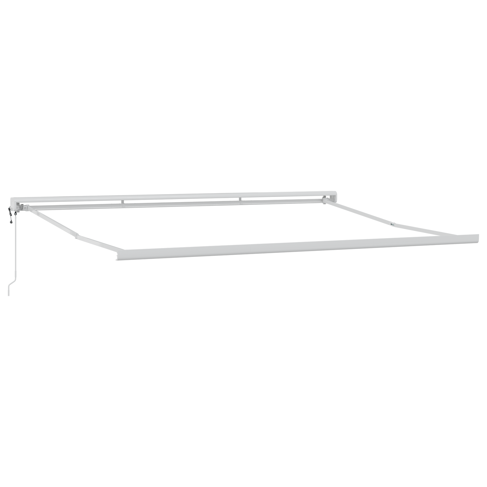 Marchiză automată retractabilă albă 400x300 cm Marchiză automată retractabilă albă 400x300 cm