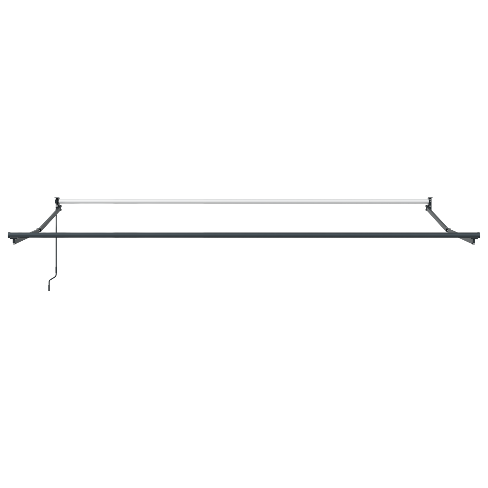 Marchiză retractabilă manuală vidaXL Roșie 400x300 cm Marchiză retractabilă manuală vidaXL Roșie 400x300 cm