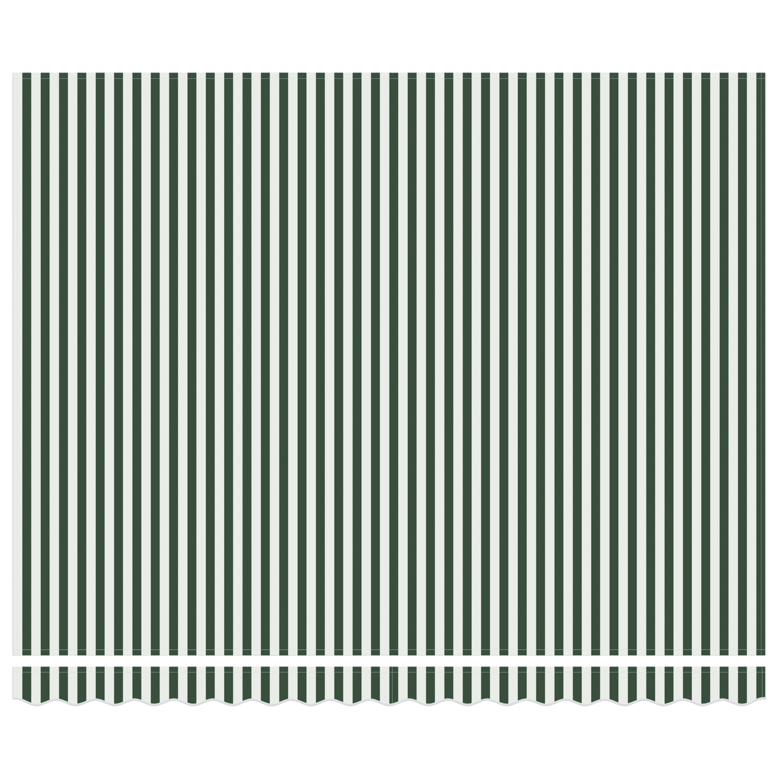 Marchiză retractabilă automată vidaXL Verde și Alb 400x300 cm