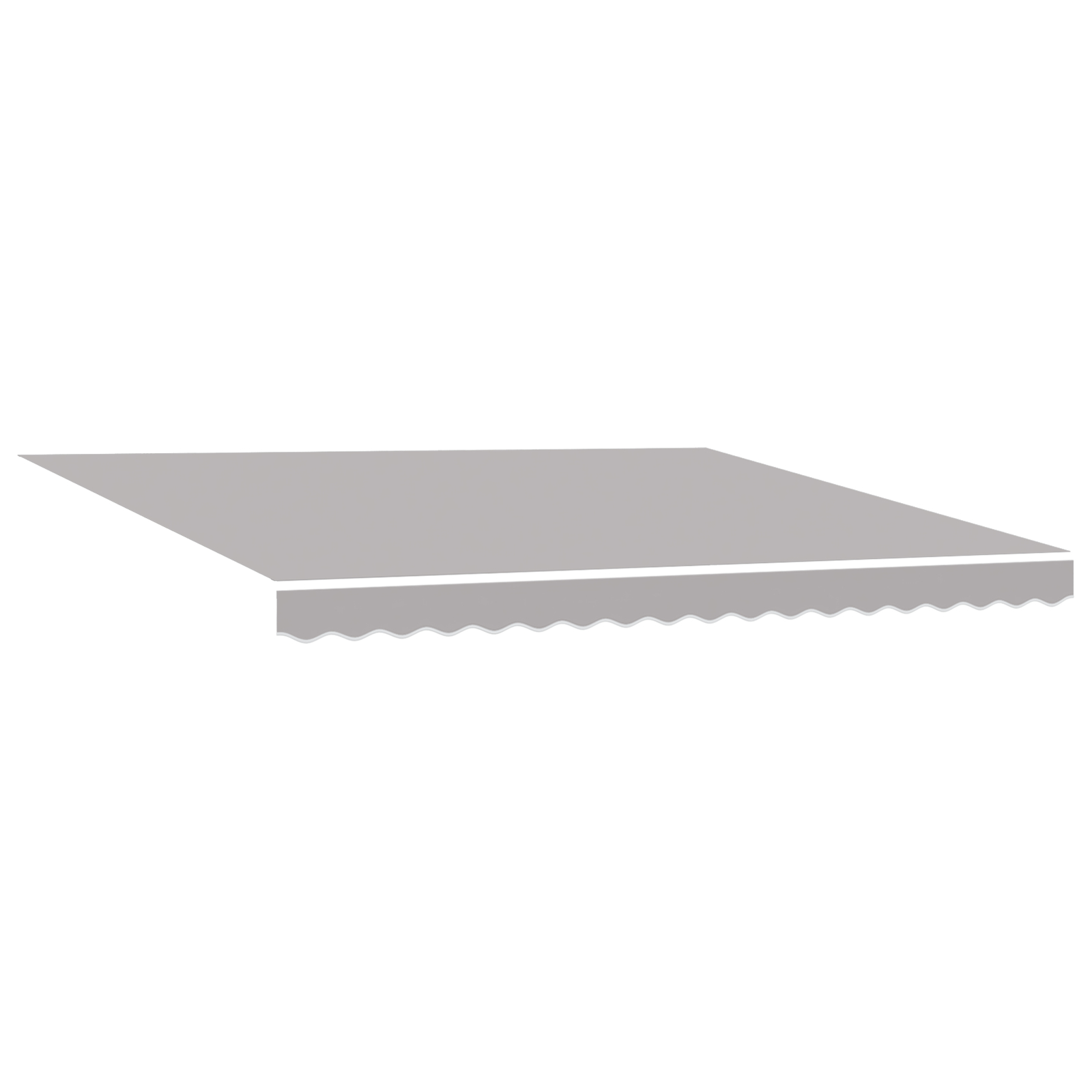 Marchiza automată retractabilă vidaXL cu LED Gri deschis 400x350 cm Marchiza automată retractabilă vidaXL cu LED Gri deschis 400x350 cm