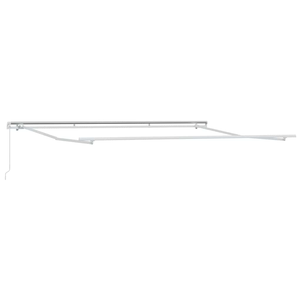 Marchiză manuală retractabilă vidaXL Roșu 400x350 cm Marchiză manuală retractabilă vidaXL Roșu 400x350 cm