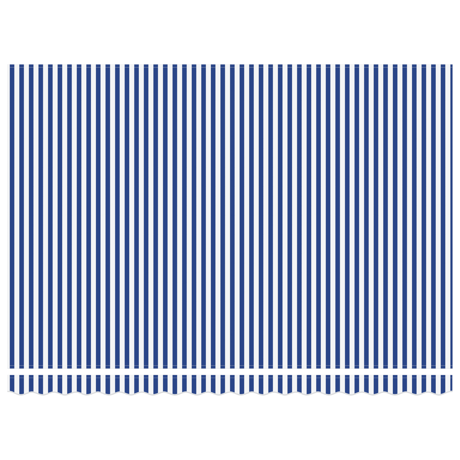 vidaXL Cortina Retractabilă Manual Albastru și alb 450 × 300 cm vidaXL Cortina Retractabilă Manual Albastru și alb 450 × 300 cm