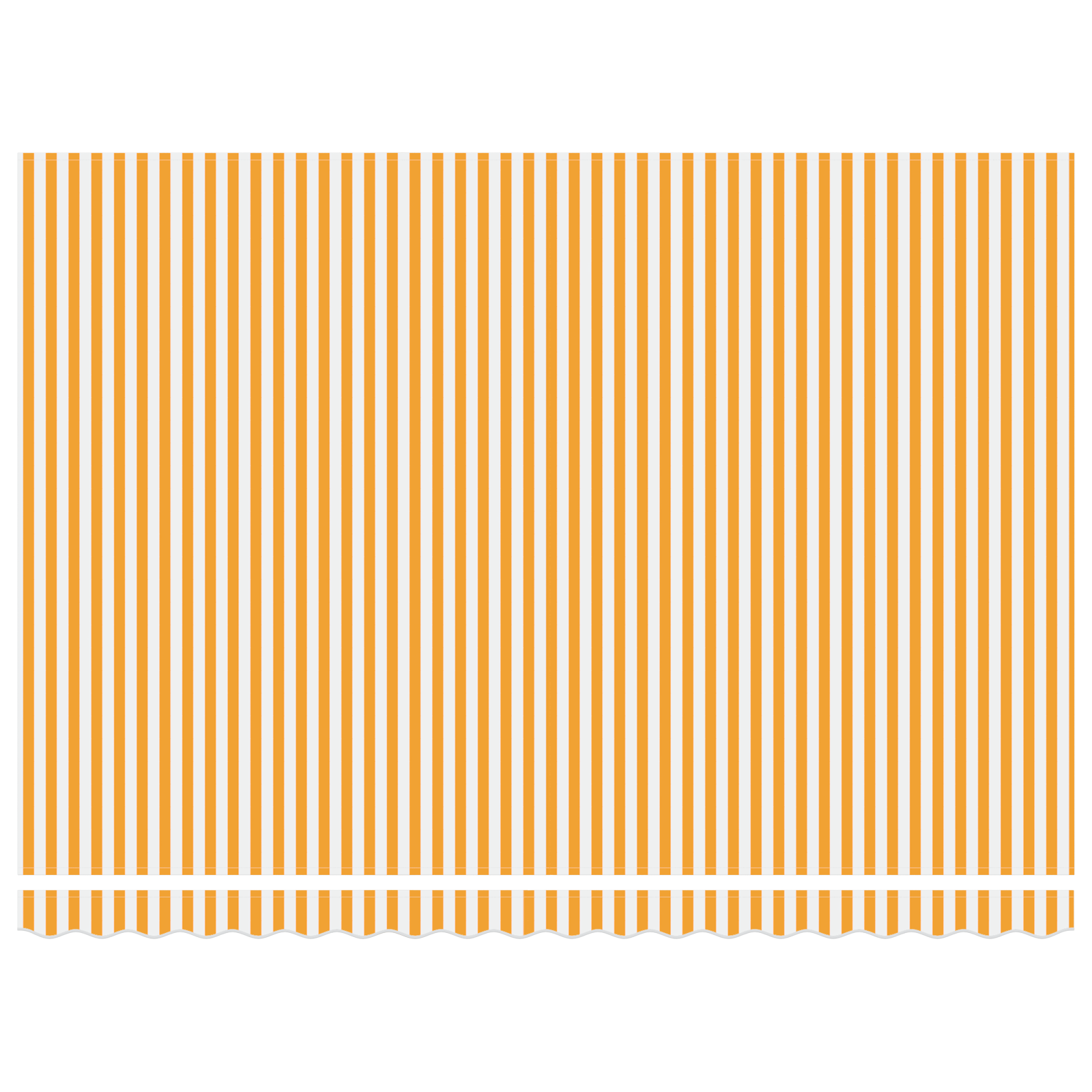 vidaXL Cortina Retractabilă Portocalie și albă 450 × 300 cm vidaXL Cortina Retractabilă Portocalie și albă 450 × 300 cm