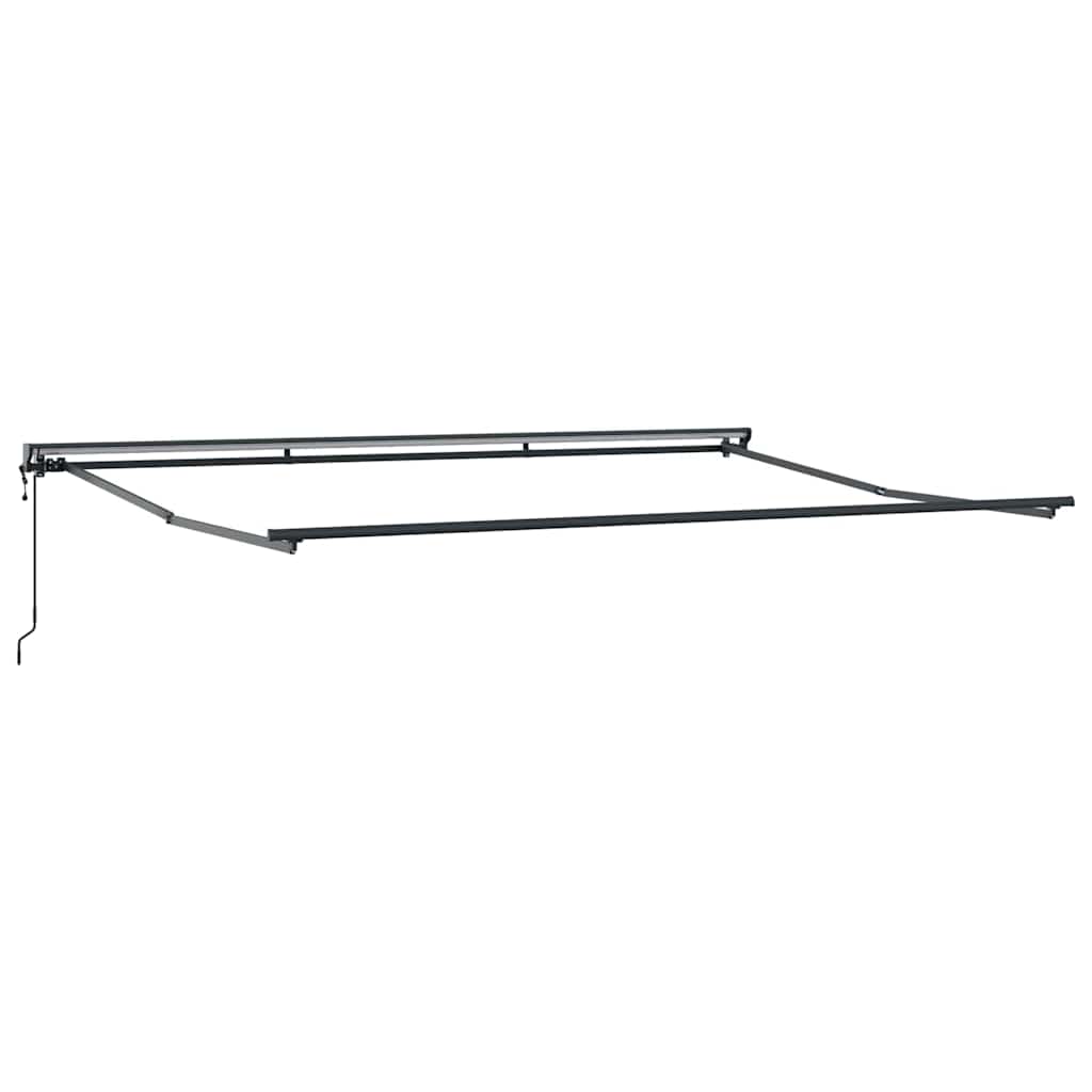 vidaXL Cortina Retractabilă Galben și alb 450 × 300 cm