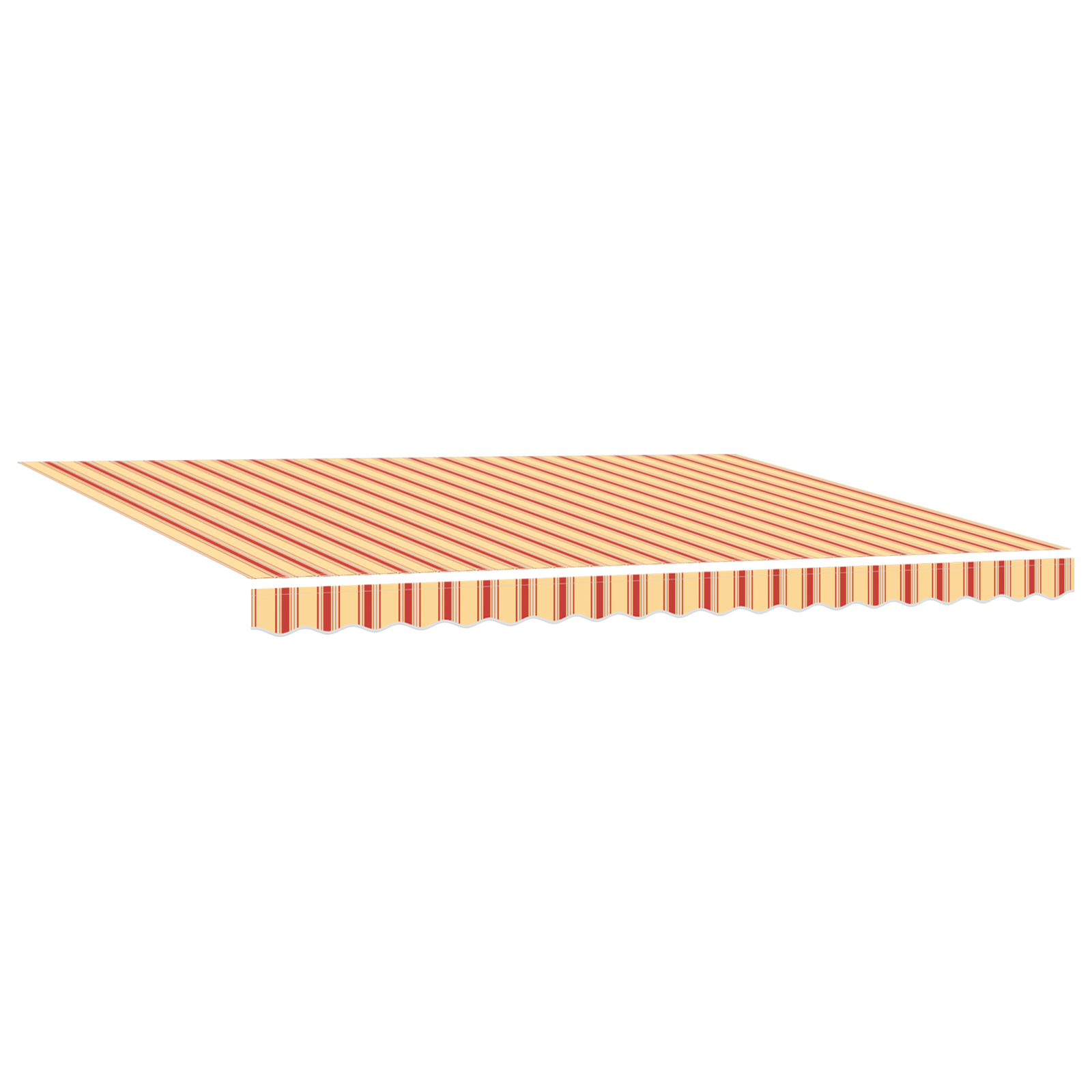 vidaXL Perdea retractabilă automată galbenă și portocalie 450x300 cm de la vidaXL Perdea retractabilă automată galbenă și portocalie 450x300 cm de la