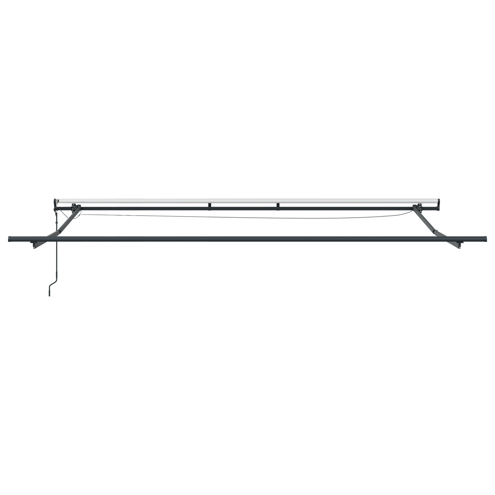 vidaXL Pergolă retractabilă automată LED galben-portocalie, 450x300 cm