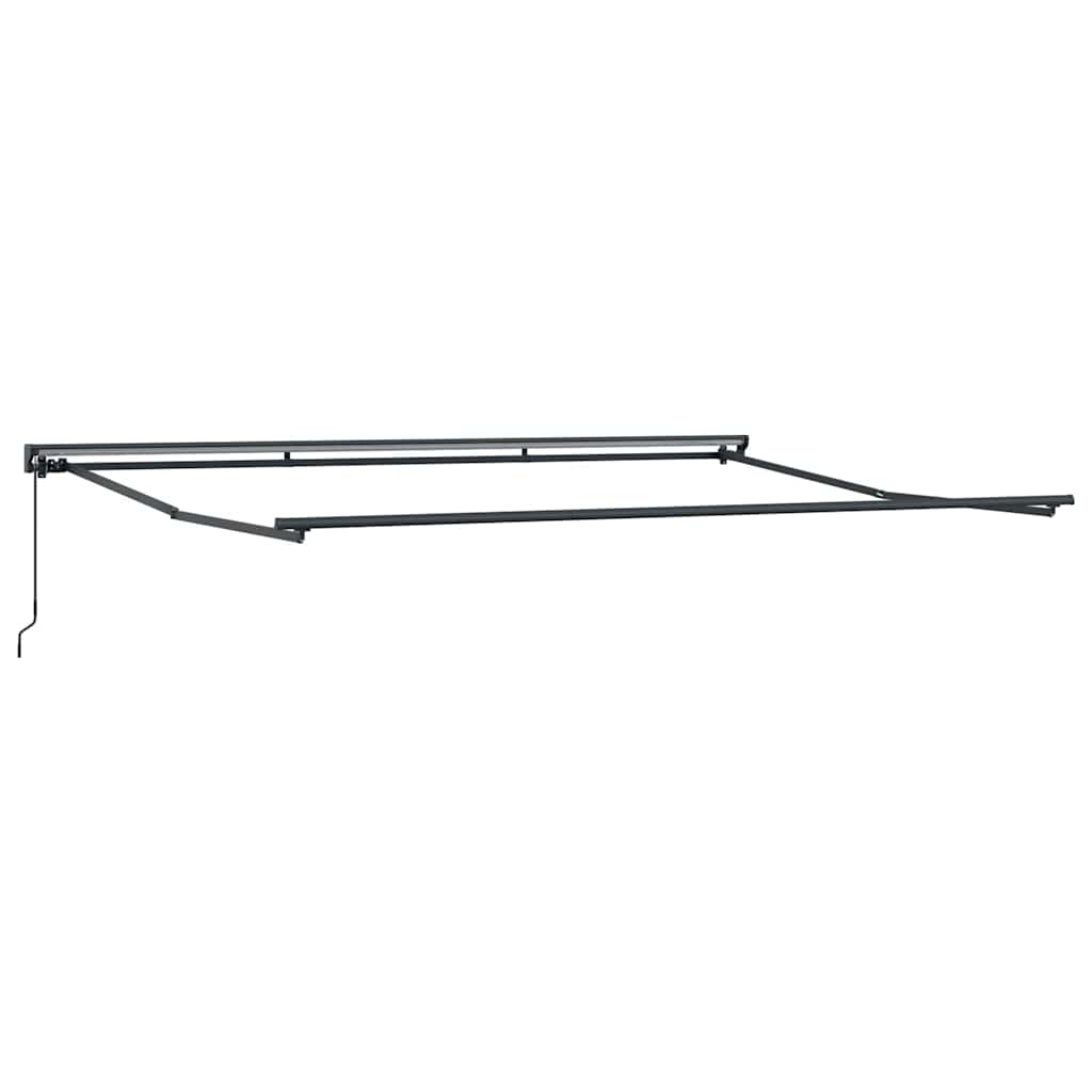 vidaXL Cortina Retractabilă Manual Galben și gri 450 × 300 cm