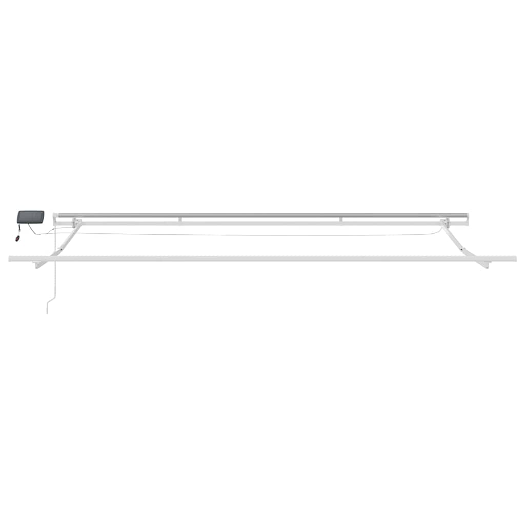 vidaXL Cortina Retractabilă with Manual 450 × 300 cm Negru vidaXL Cortina Retractabilă with Manual 450 × 300 cm Negru