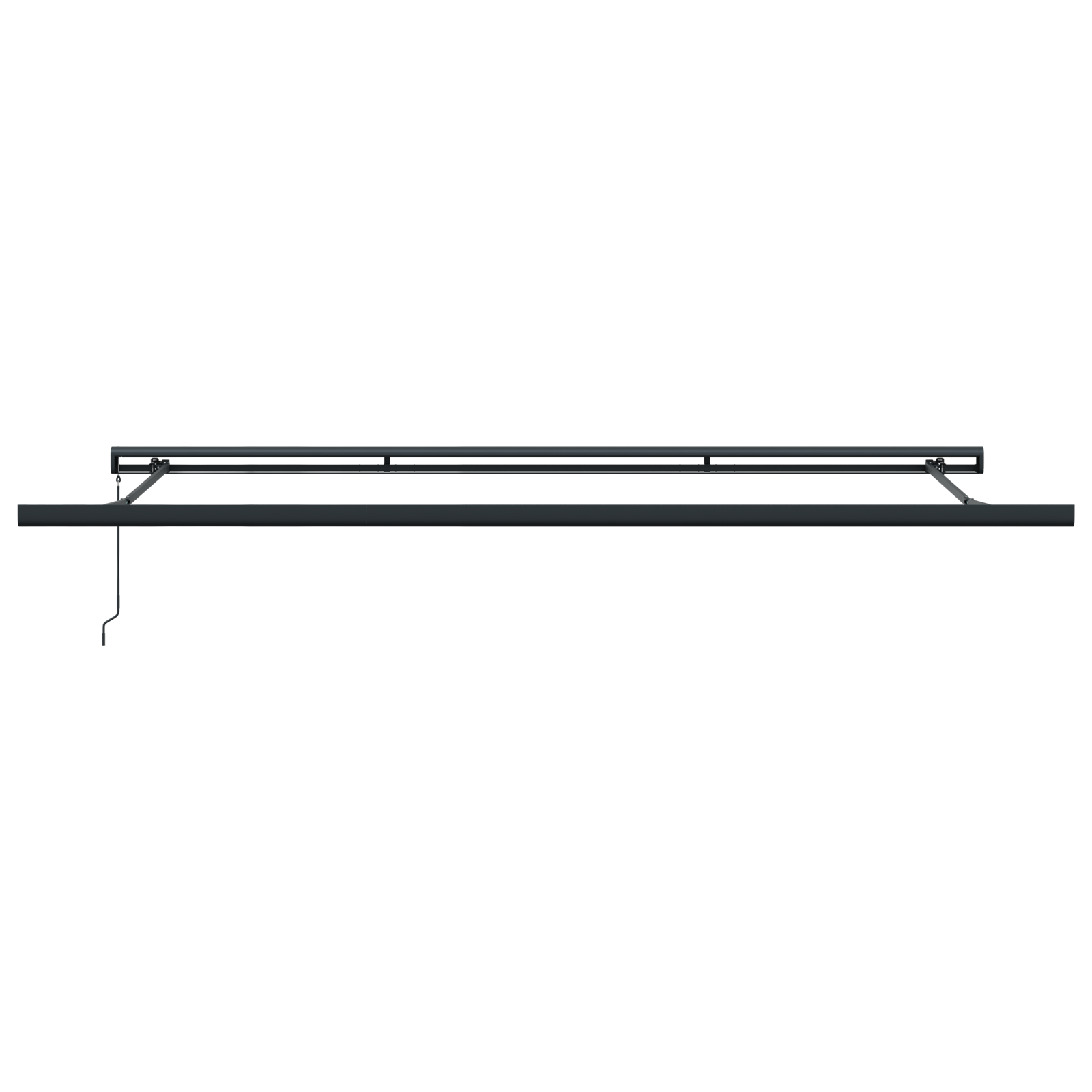 vidaXL Cortina Retractabilă Portocalie și maro 500 ×300 cm