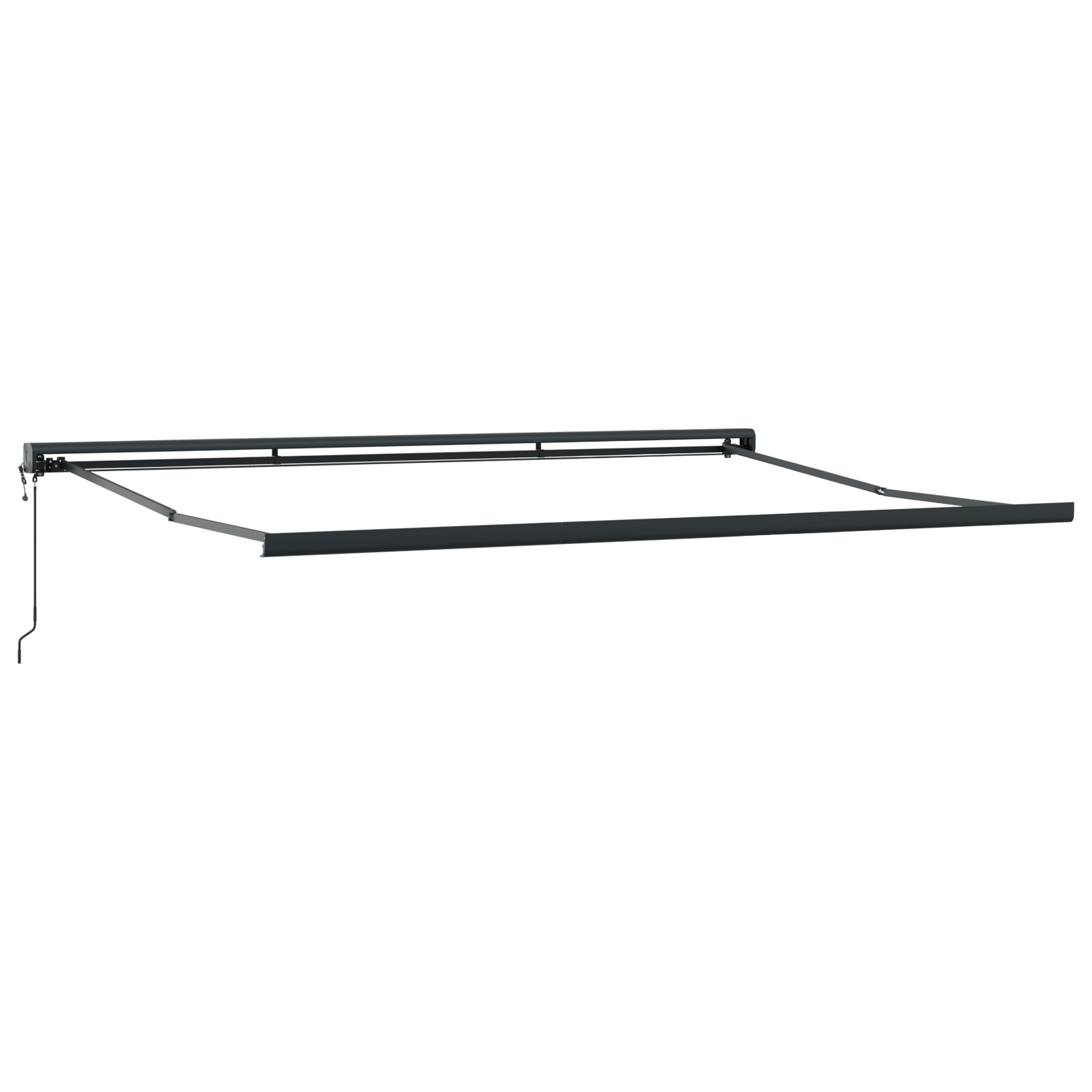 vidaXL Pătură retractabilă automată cu dungi colorate 500x300 cm