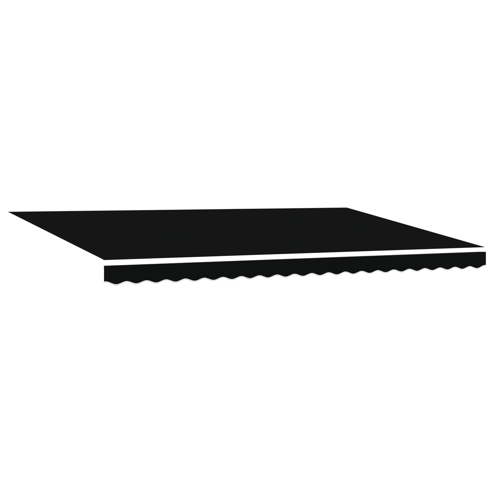 vidaXL Pergolă Automată Retractabilă Neagră 500x300 cm vidaXL Pergolă Automată Retractabilă Neagră 500x300 cm