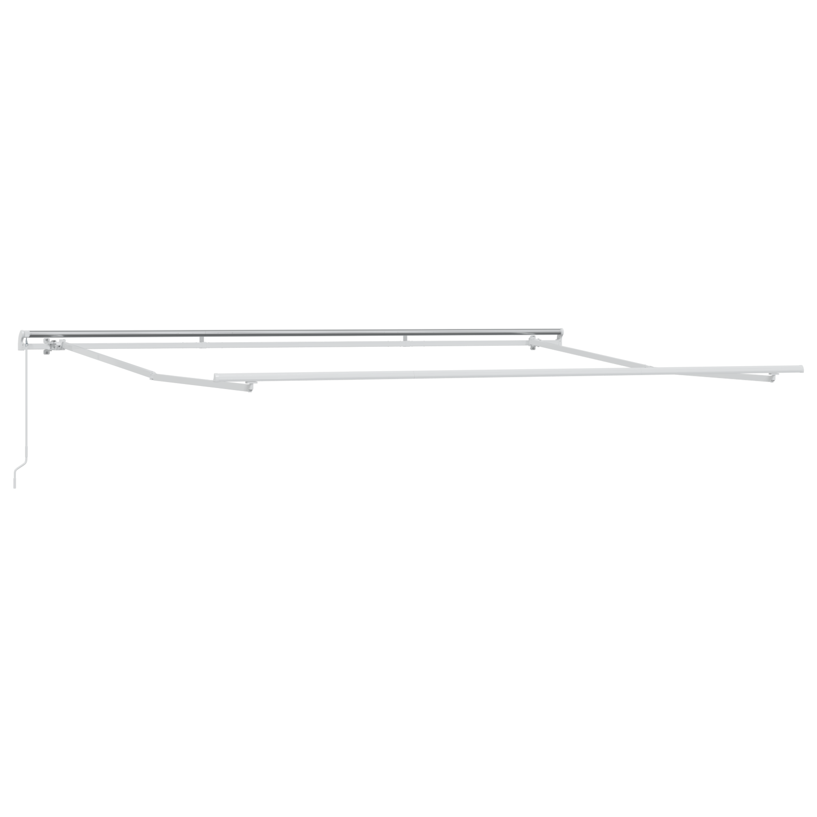 marchiză manuală retractabilă vidaXL Alb 500x300 cm marchiză manuală retractabilă vidaXL Alb 500x300 cm