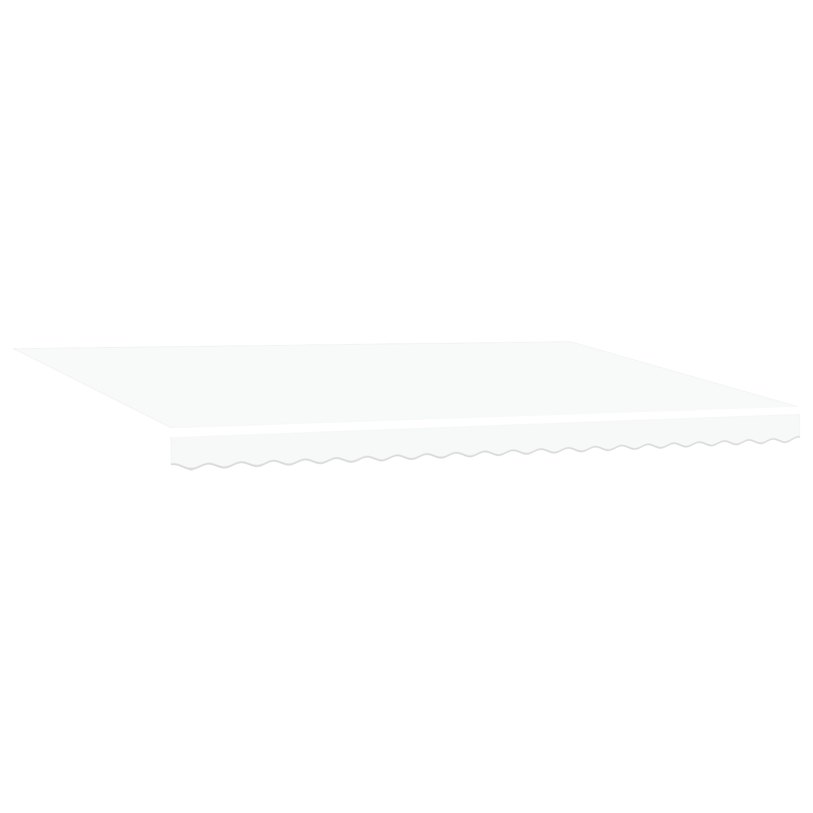 marchiză manuală retractabilă vidaXL Alb 500x300 cm marchiză manuală retractabilă vidaXL Alb 500x300 cm