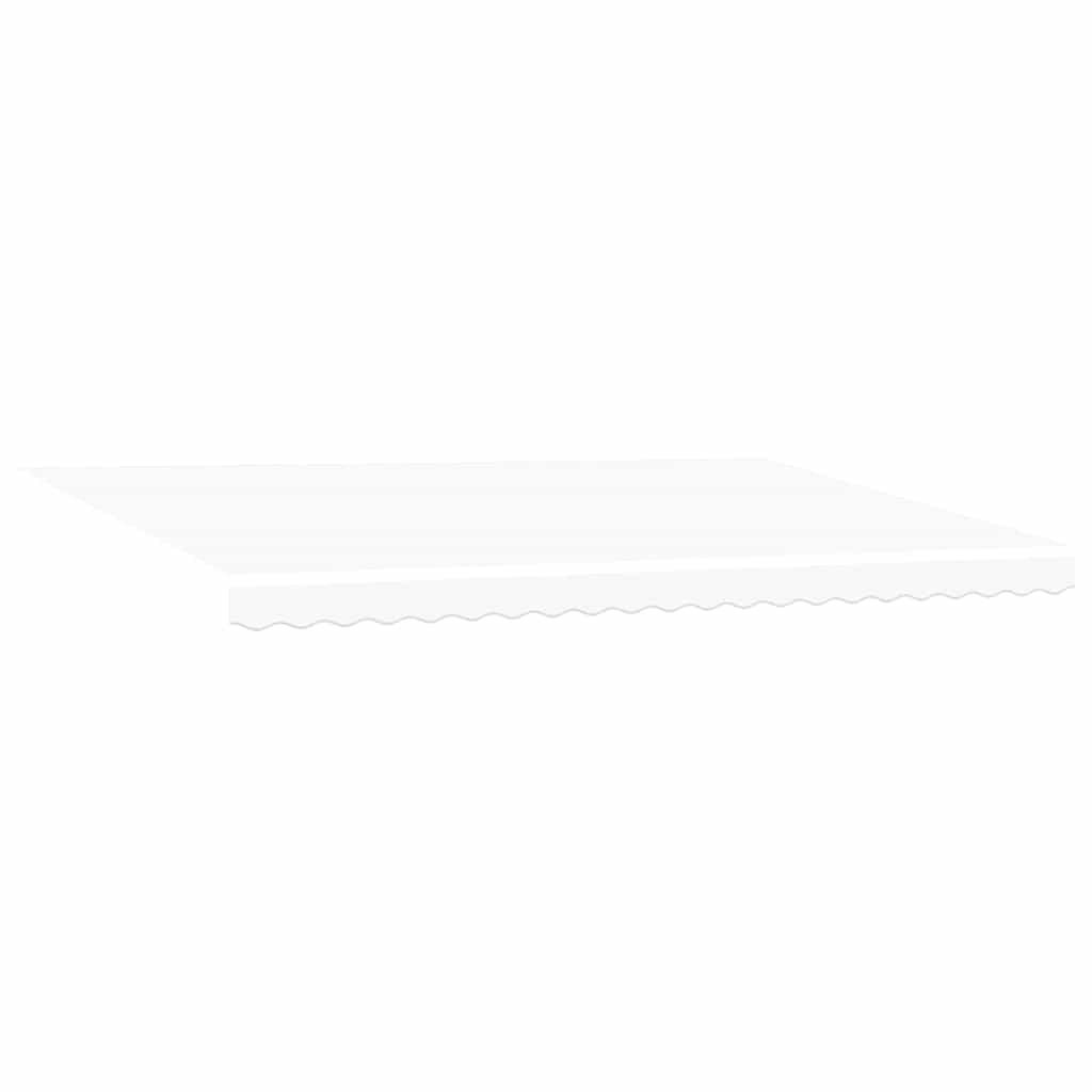 vidaXL Cortina Retractabilă Manual Alb 500x300 cm țesătură vidaXL Cortina Retractabilă Manual Alb 500x300 cm țesătură