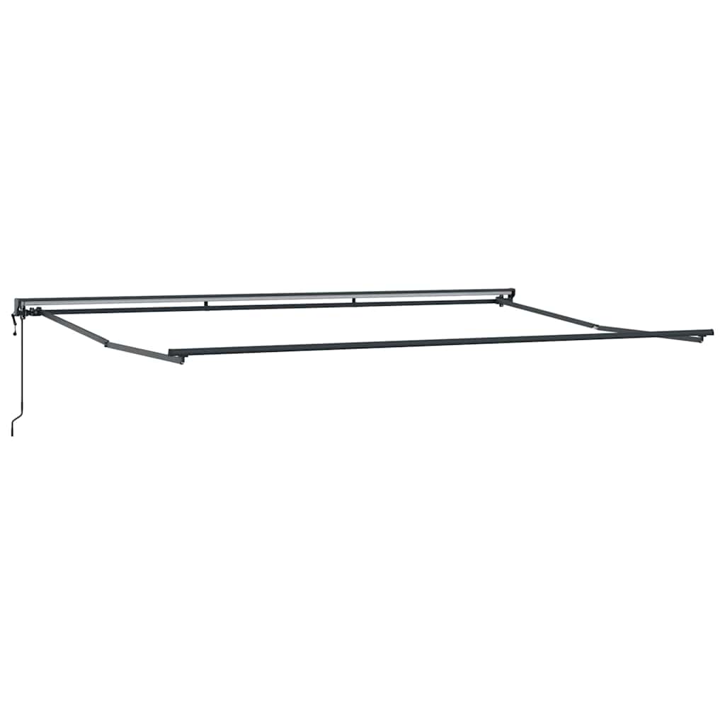 vidaXL Cortina Retractabilă Alb 500x300 cm țesătură
