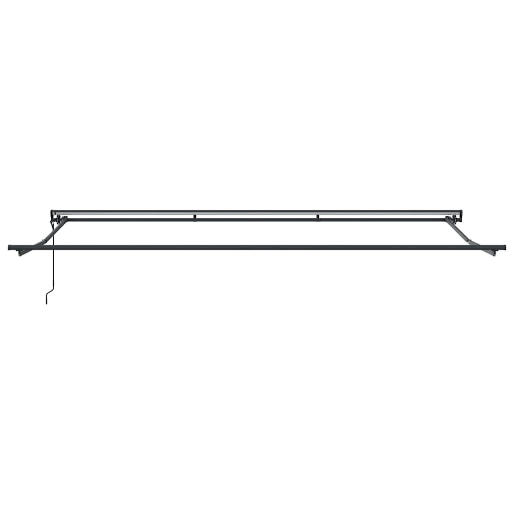 vidaXL Cortina Retractabilă Alb 500x300 cm țesătură