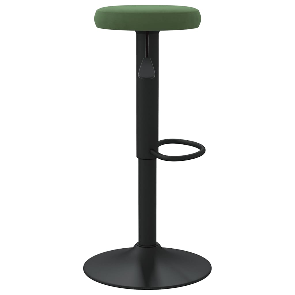 vidaXL Scaune de bar, 2 buc., verde închis, catifea vidaXL Scaune de bar, 2 buc., verde închis, catifea