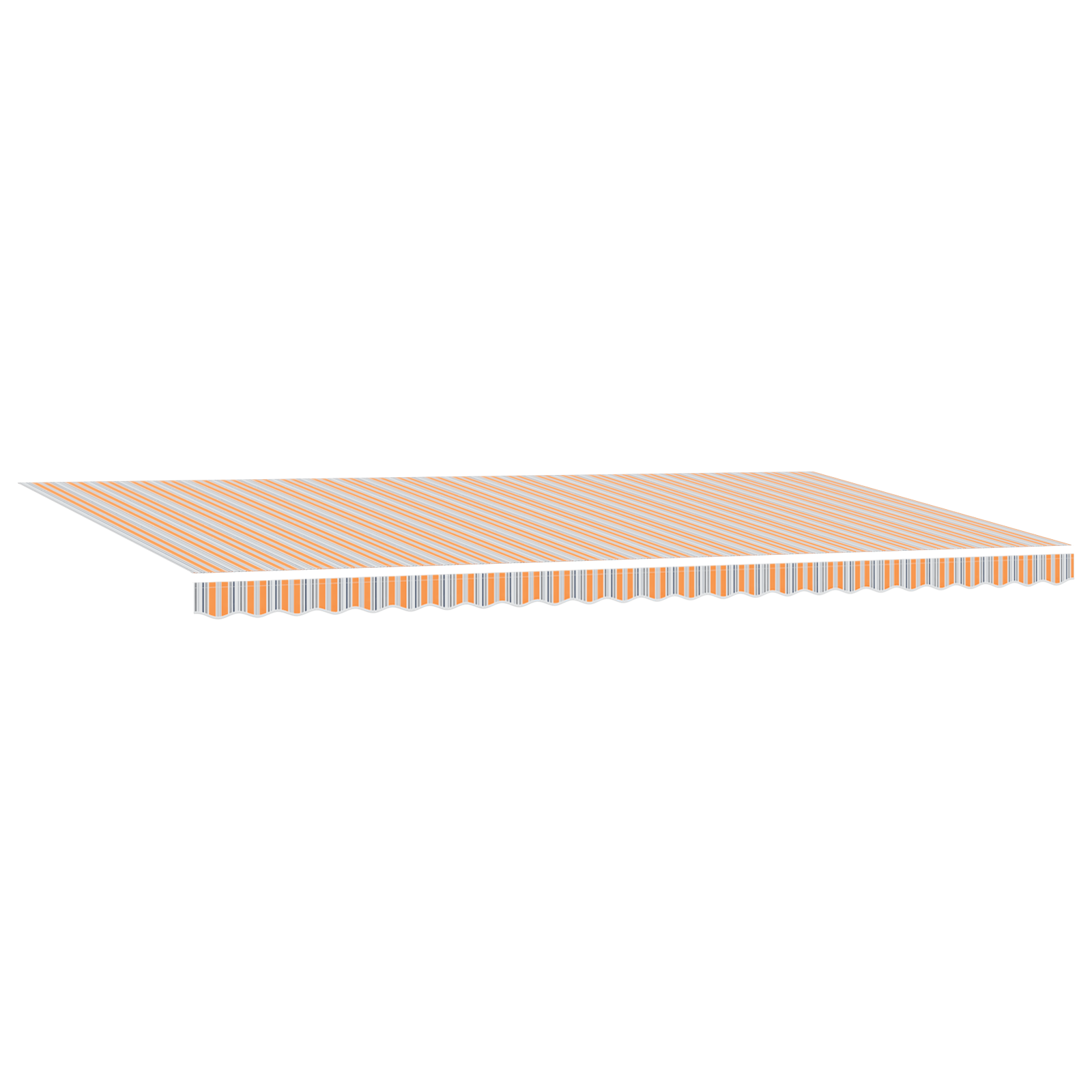 vidaXL Umbrelă manuală retractabilă cu dungi LED multicolore 600x300 cm vidaXL Umbrelă manuală retractabilă cu dungi LED multicolore 600x300 cm