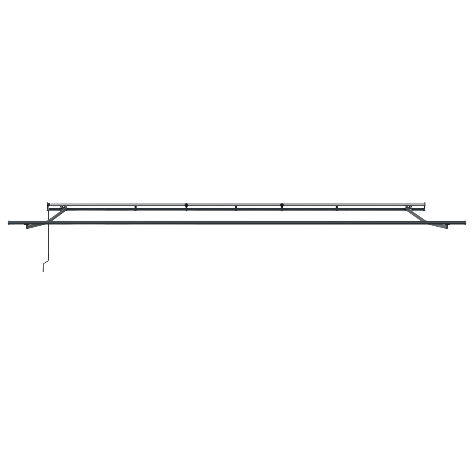vidaXL Cortina Retractabilă Manual Multicolour 600 × 300 cm țesătură vidaXL Cortina Retractabilă Manual Multicolour 600 × 300 cm țesătură