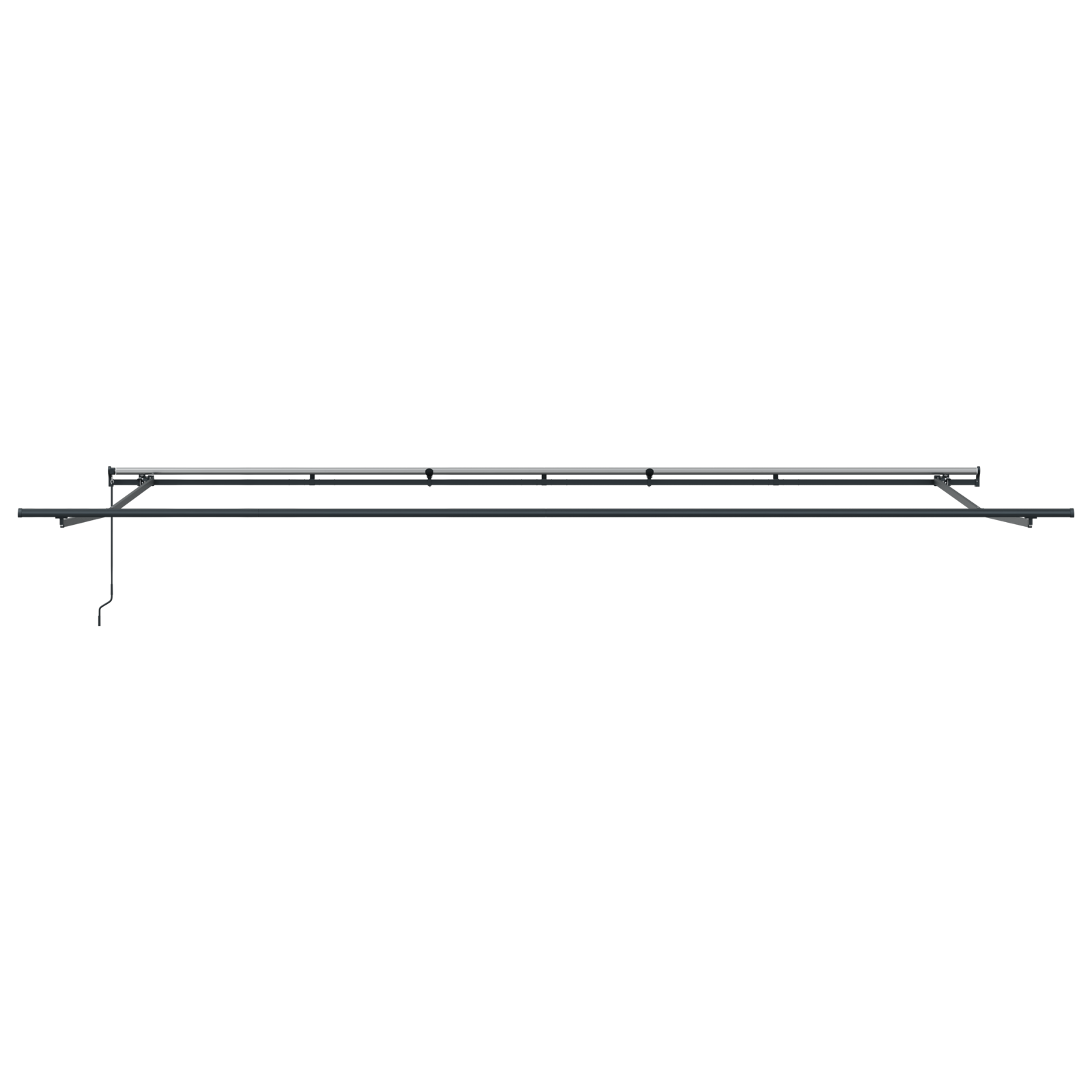 vidaXL Cortina Retractabilă portocaliu și maro 600 × 350 cm țesătură vidaXL Cortina Retractabilă portocaliu și maro 600 × 350 cm țesătură