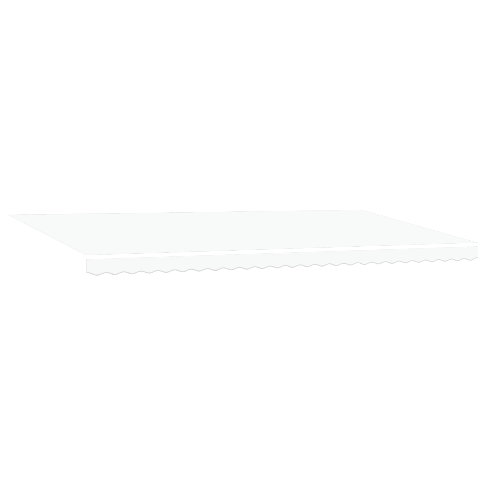 Marchiză retractabilă automată vidaXL cu LED Alb 600x350 cm