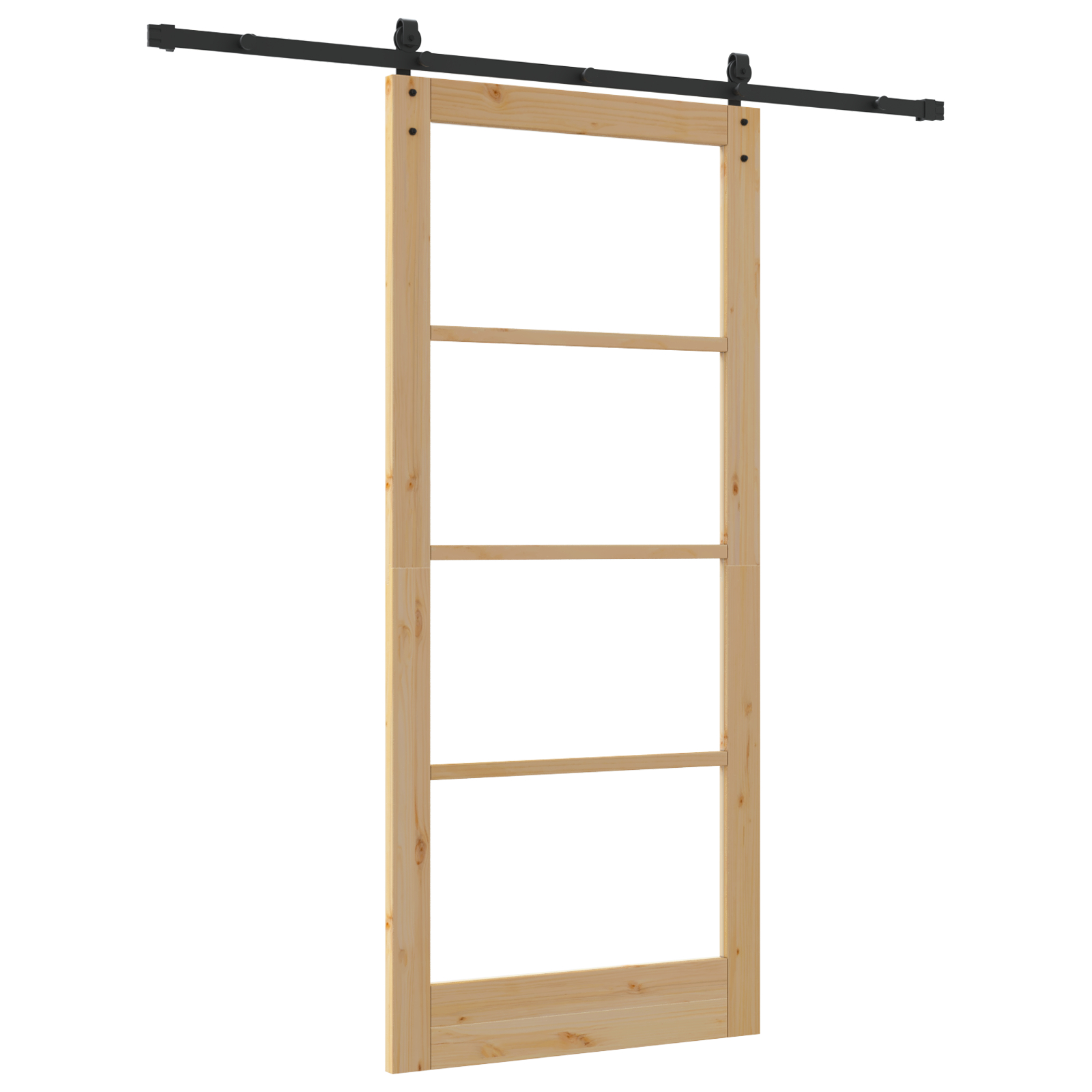 vidaXL Ușă glisantă ORKDAL Maro 93 x 211 cm Lemn masiv de pin vidaXL Ușă glisantă ORKDAL Maro 93 x 211 cm Lemn masiv de pin