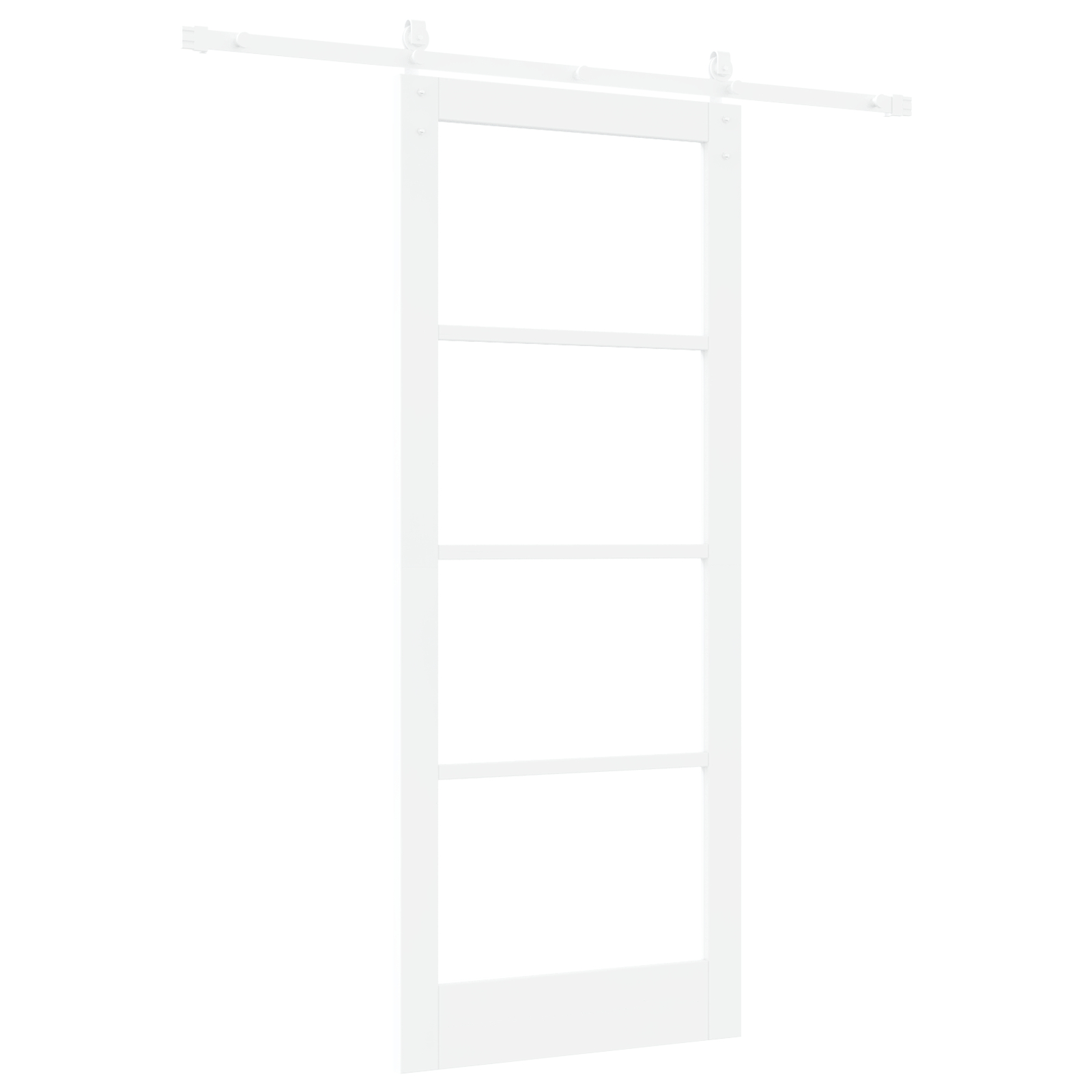 vidaXL Ușă glisantă ORKDAL Alb 86 x 211 cm Lemn masiv de pin vidaXL Ușă glisantă ORKDAL Alb 86 x 211 cm Lemn masiv de pin