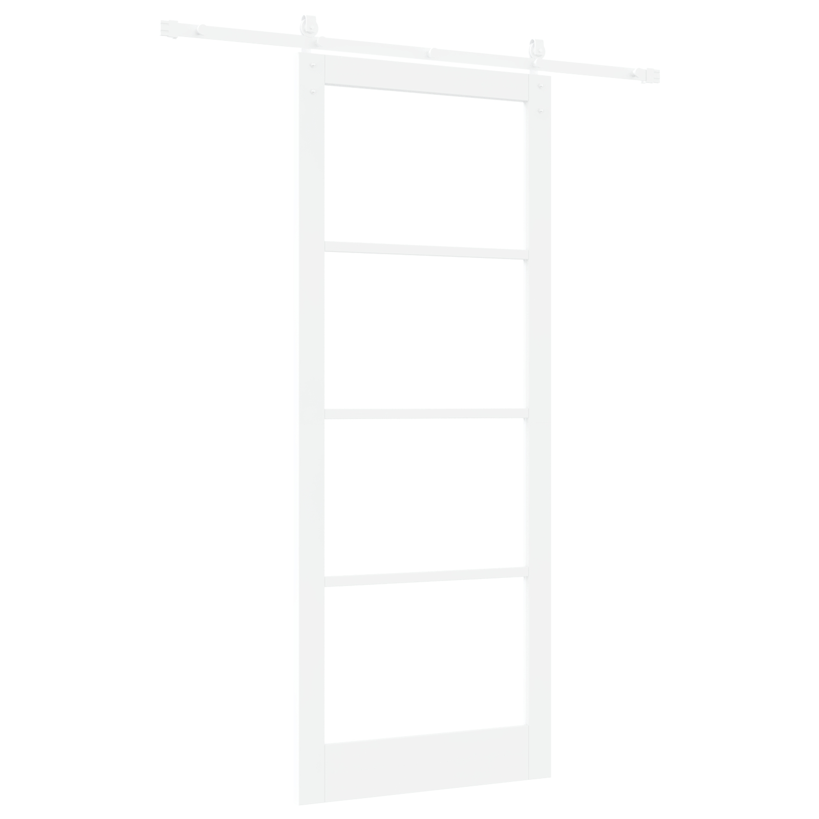 vidaXL Ușă glisantă ORKDAL Alb 93 x 232 cm Lemn masiv de pin vidaXL Ușă glisantă ORKDAL Alb 93 x 232 cm Lemn masiv de pin
