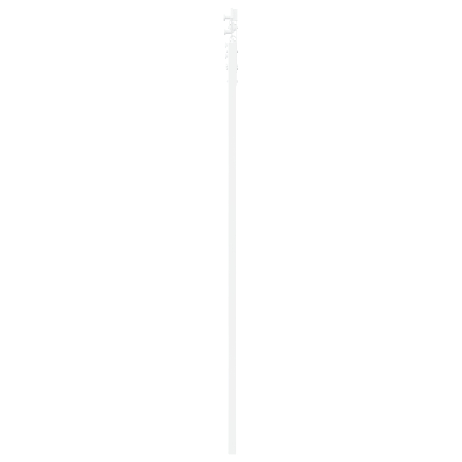 vidaXL Ușă glisantă ORKDAL Alb 73.5 x 198.5 cm Lemn masiv de pin vidaXL Ușă glisantă ORKDAL Alb 73.5 x 198.5 cm Lemn masiv de pin