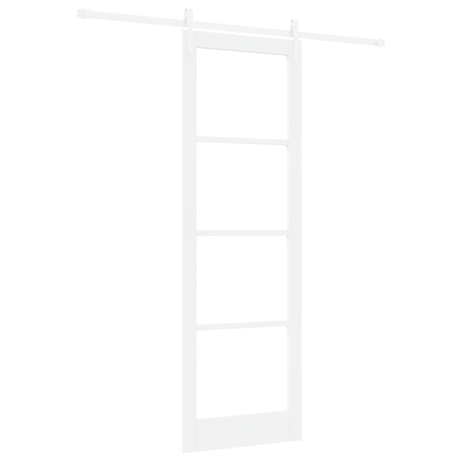 vidaXL Ușă glisantă ORKDAL Alb 78 x 232 cm Lemn masiv de pin vidaXL Ușă glisantă ORKDAL Alb 78 x 232 cm Lemn masiv de pin