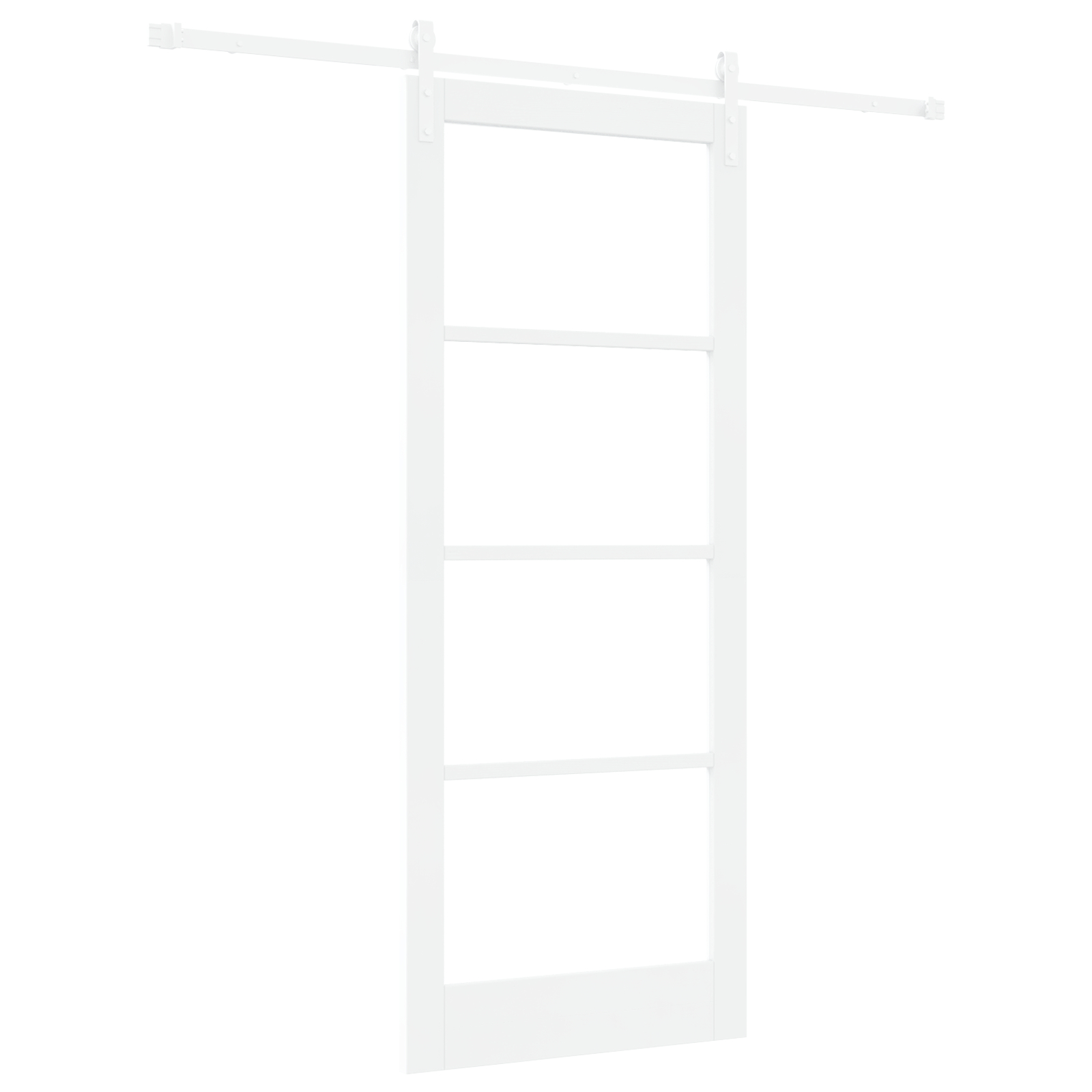 vidaXL Ușă glisantă ORKDAL Alb 86 x 211 cm Lemn masiv de pin vidaXL Ușă glisantă ORKDAL Alb 86 x 211 cm Lemn masiv de pin