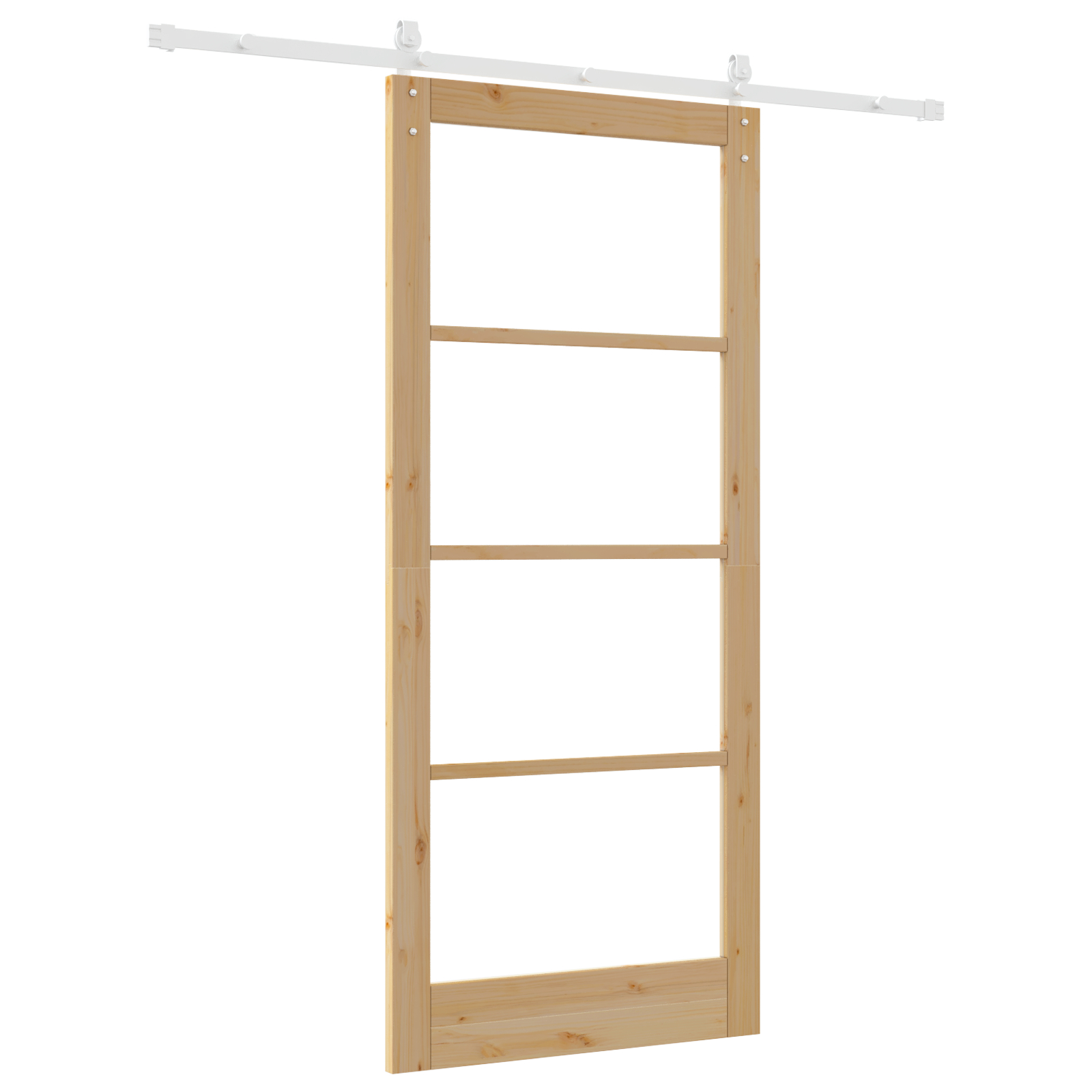 vidaXL Ușă glisantă ORKDAL Maro 93 x 211 cm Lemn masiv de pin vidaXL Ușă glisantă ORKDAL Maro 93 x 211 cm Lemn masiv de pin