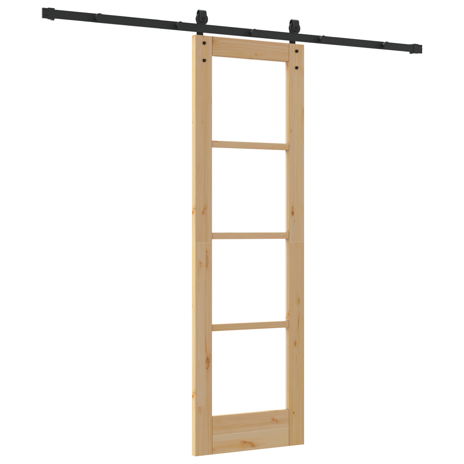Ușa Glisantă vidaXL cu Set de Accesorii 'ORKDAL'61x198.5 cm