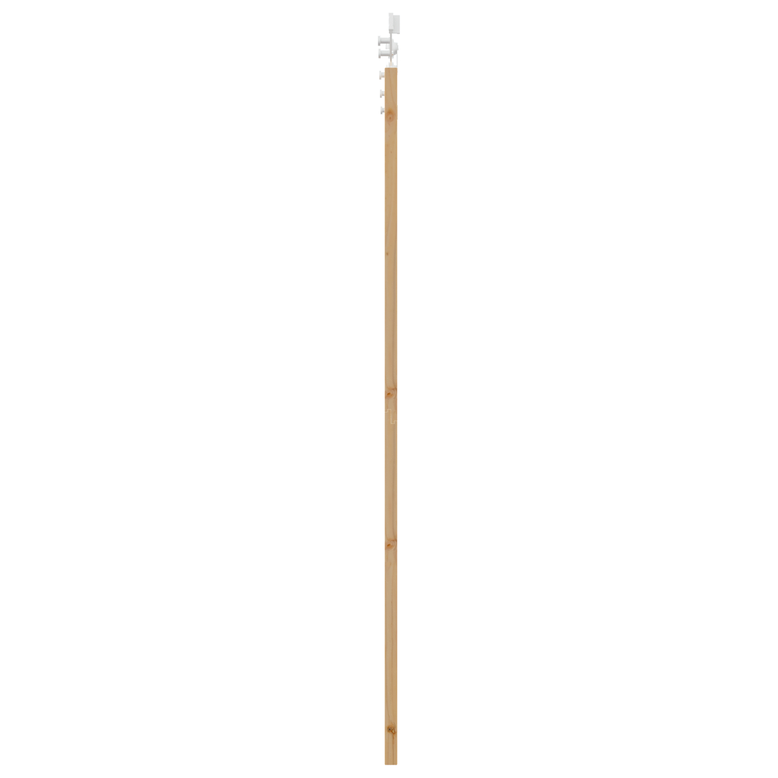 Ușa glisantă vidaXL cu set de accesorii 'ORKDAL'Lemn masiv & Sticlă