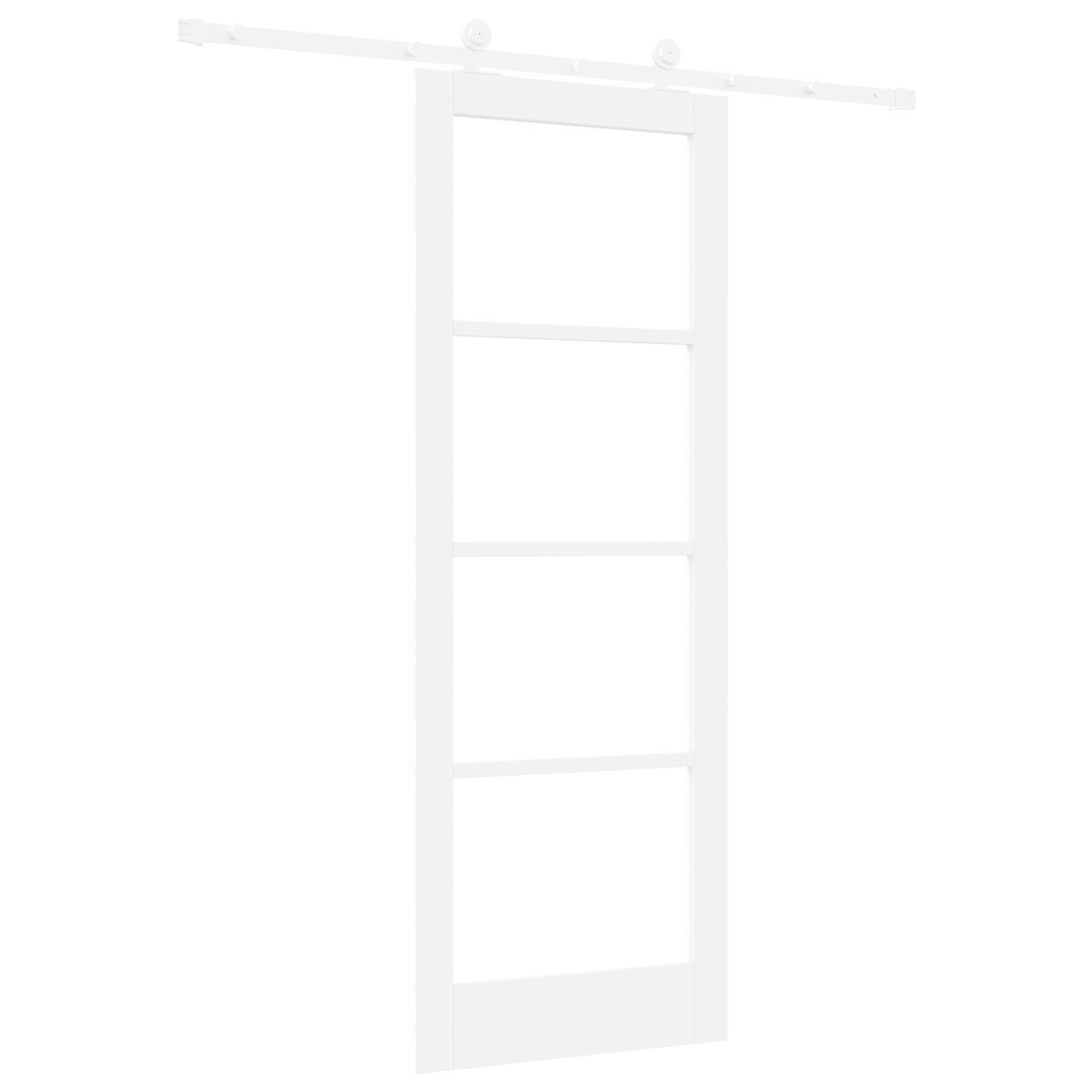 vidaXL Ușă glisantă Manual ORKDAL Alb 78 x 211 cm Lemn și metal vidaXL Ușă glisantă Manual ORKDAL Alb 78 x 211 cm Lemn și metal