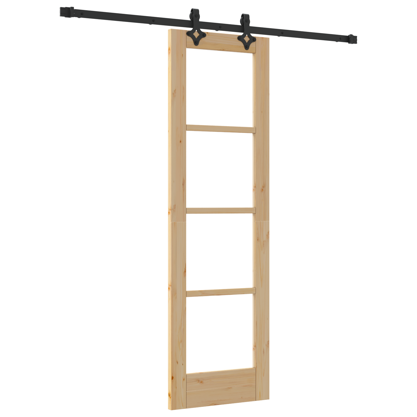 vidaXL Ușă Glisantă Manual ORKDAL Maro 61 x 198.5 cm Lemn și metal vidaXL Ușă Glisantă Manual ORKDAL Maro 61 x 198.5 cm Lemn și metal